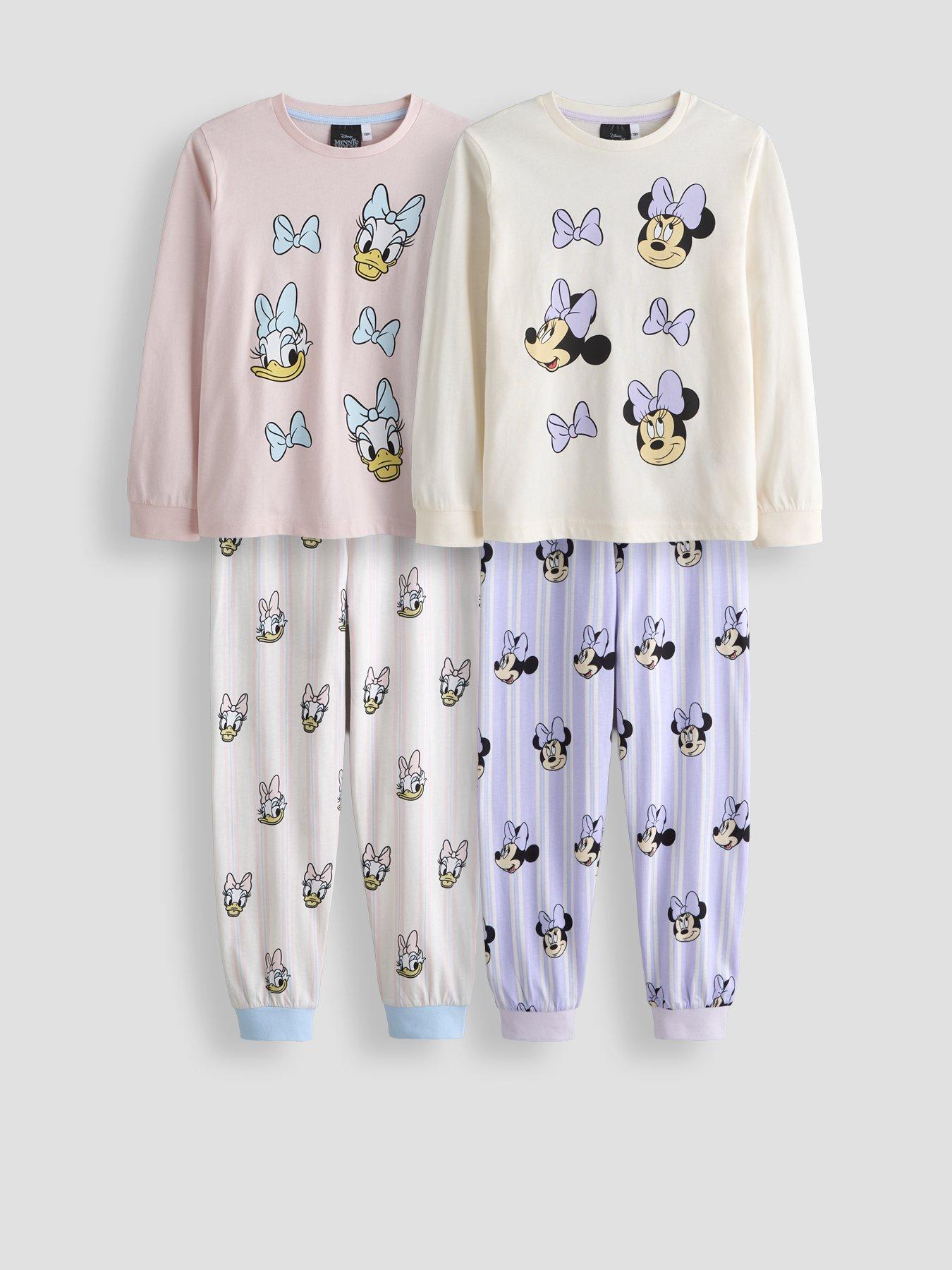 The Very Collection Disney Minnie Mouse 2Pk Pyjamas