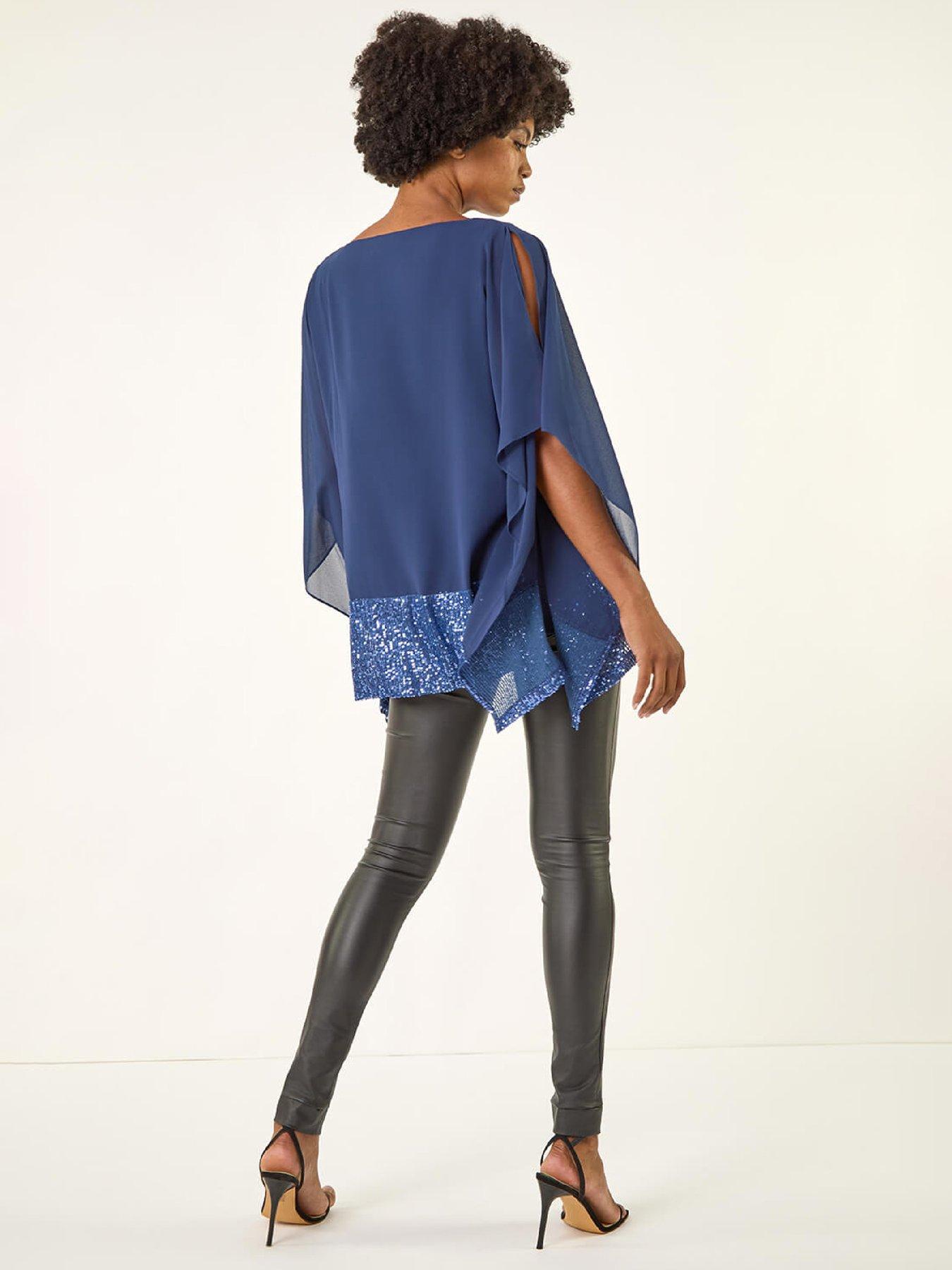 roman-sequin-hem-contrast-tunic-topstillFront