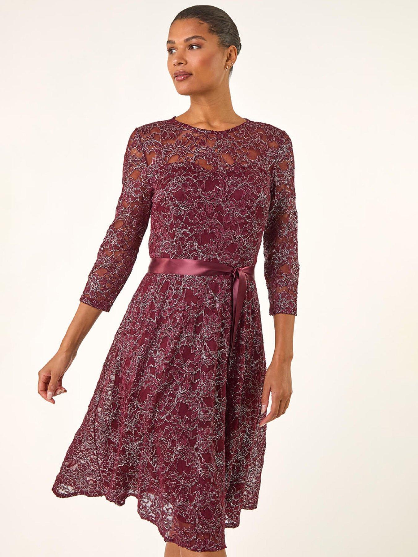 roman-metallic-lace-stretch-dressfront