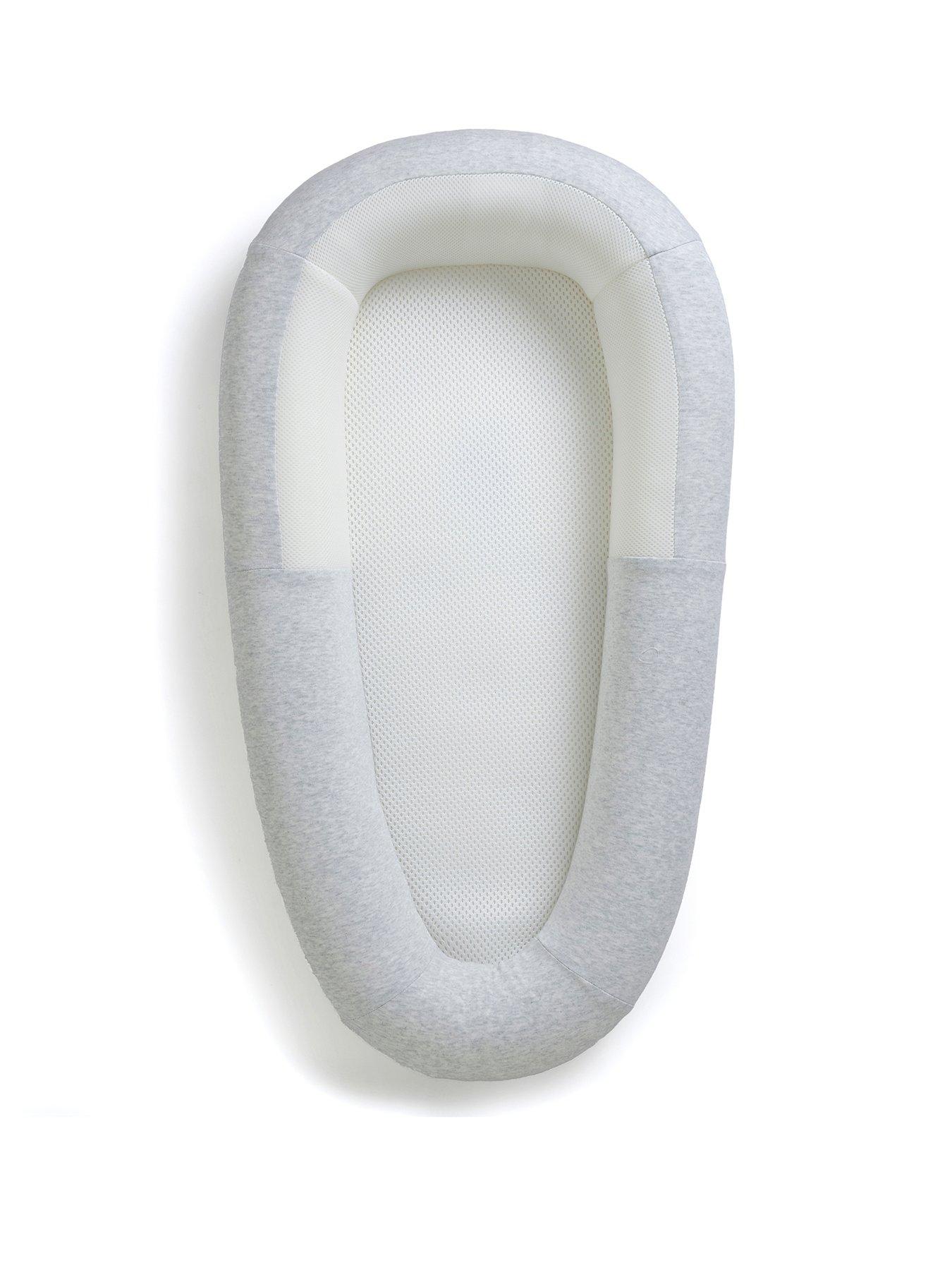 purflo-sleep-tight-baby-bed--minimal-greystillFront