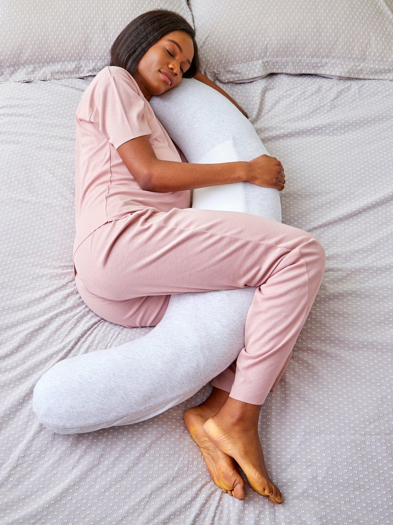 purflo-breathe-pregnancy-pillow-minimal-grey