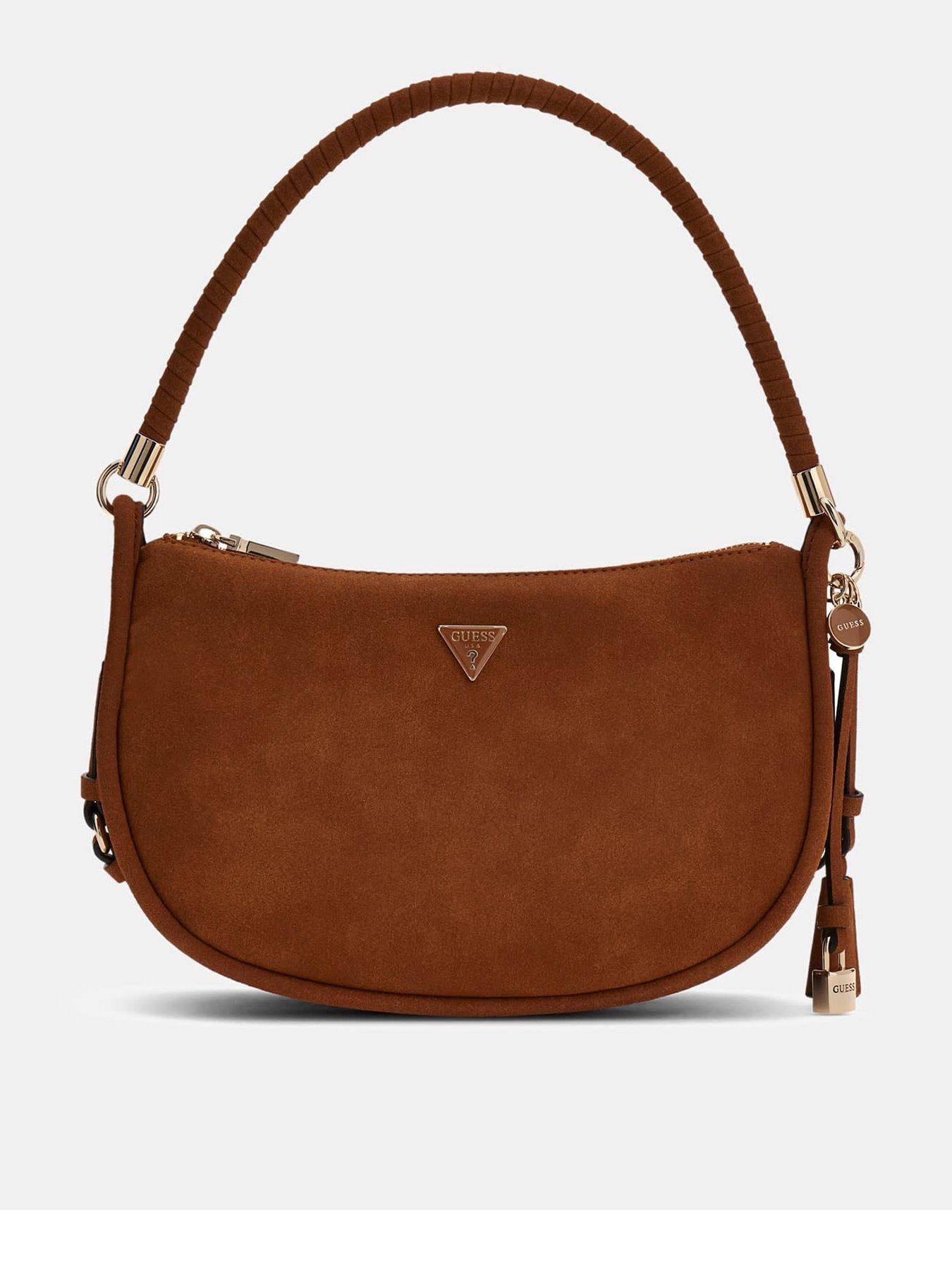 Guess Danya Hobo Shoulder Bag - Brown