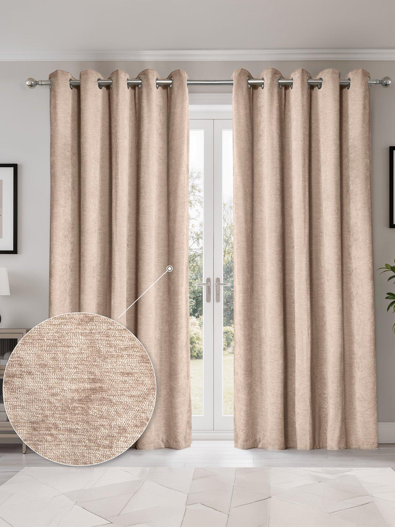 The Very Collection Canterbury Chenille Blackout 90x72 Eyelet