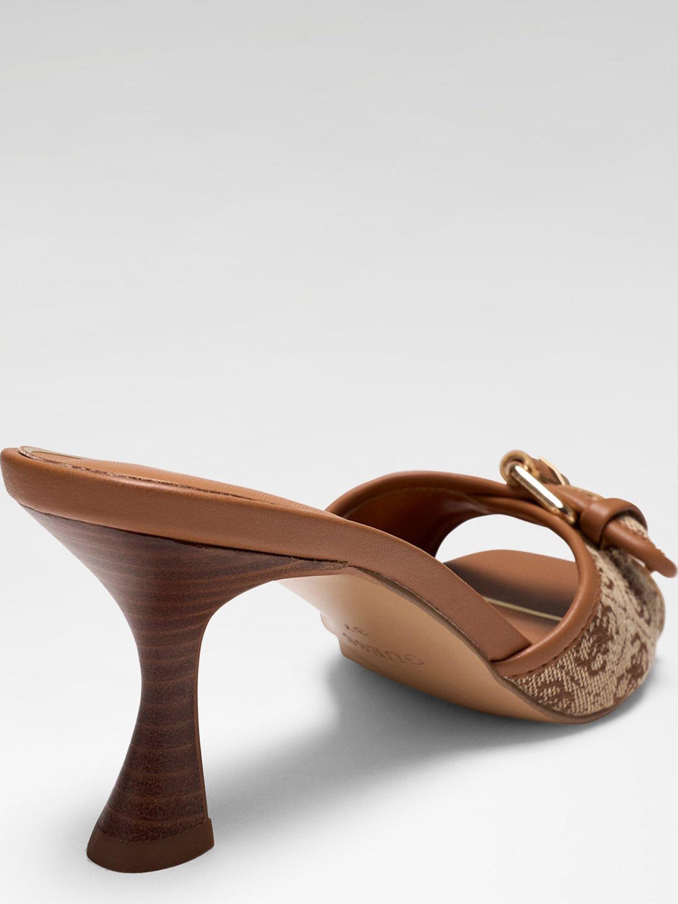 Image 4 of 4 of Guess Dista2 Slip On Heeled Sandal