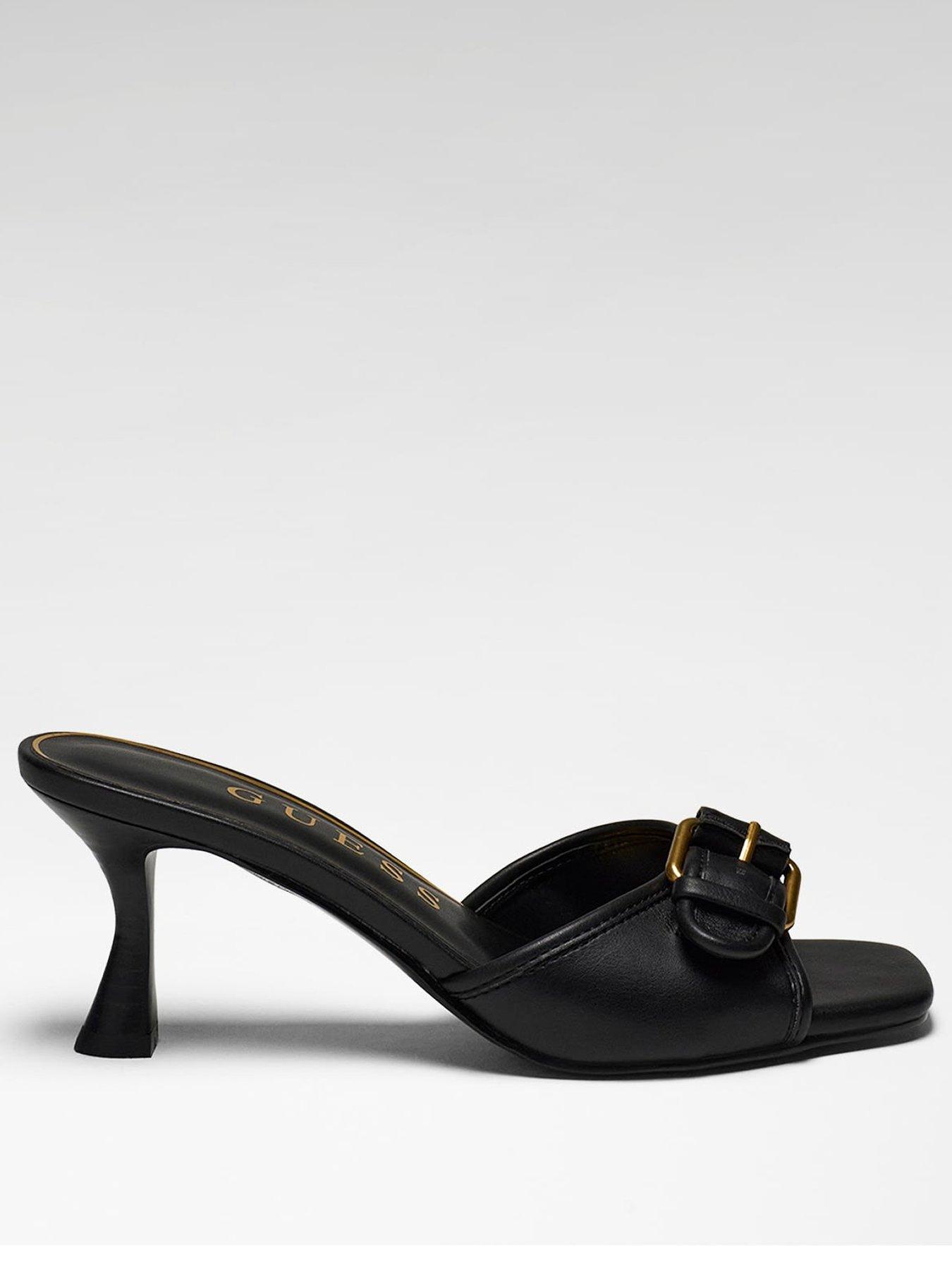 Image 2 of 4 of Guess Dista3 Slip On Heeled Sandal