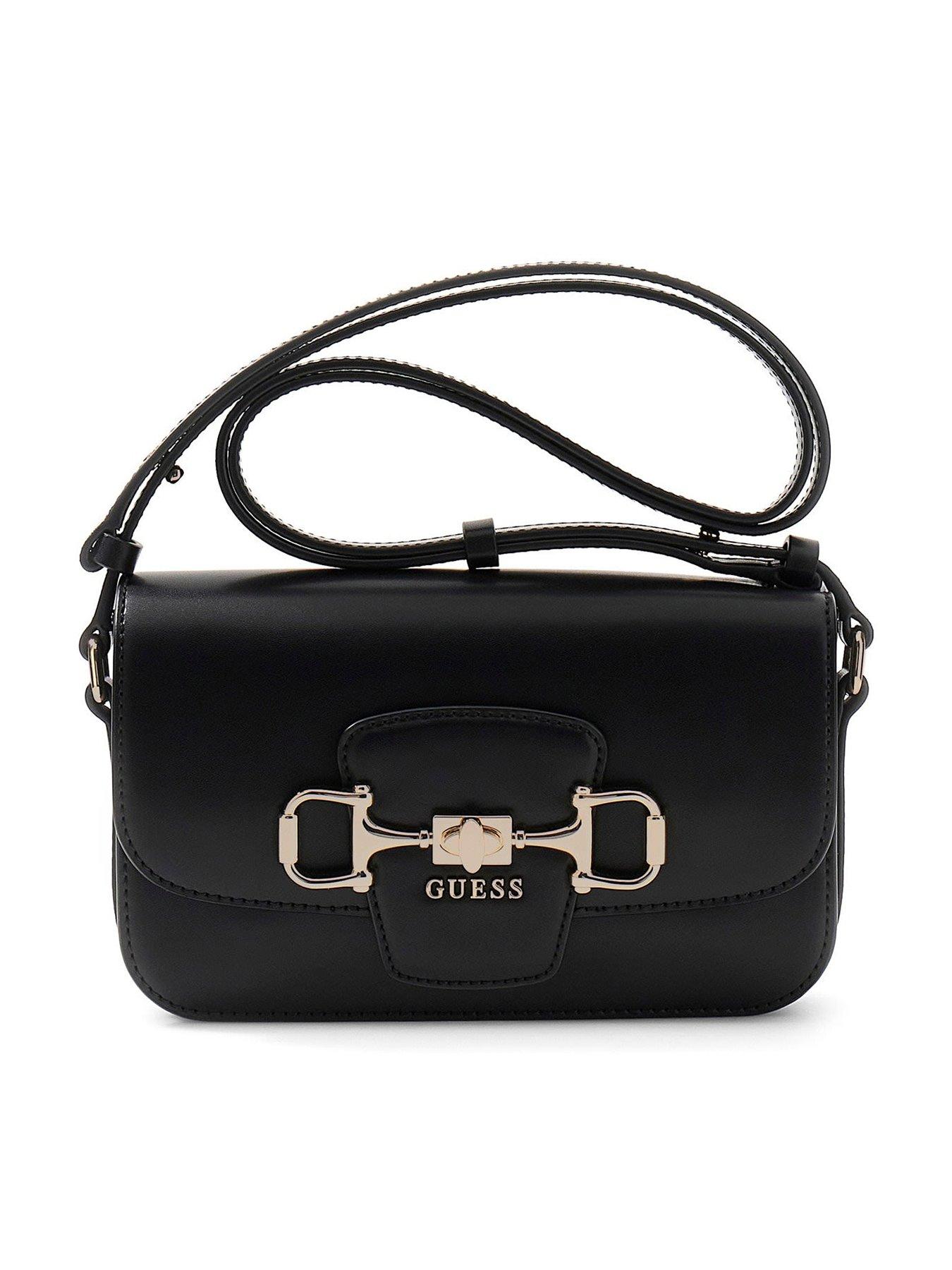Guess Janie Convertible Crossbody Bag - Black