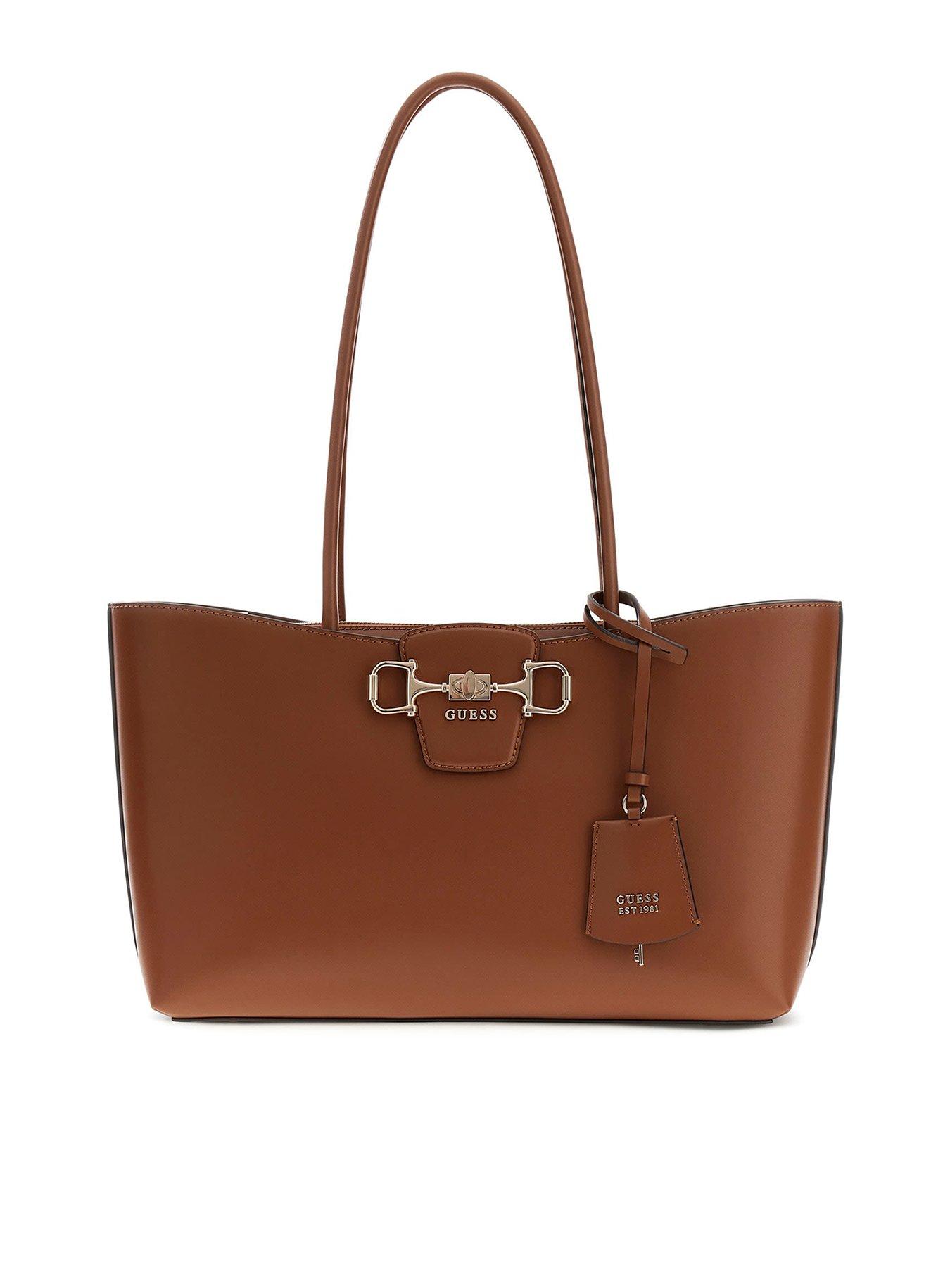 Image 1 of 4 of Guess Janie Girlfriend Carryall - Brown