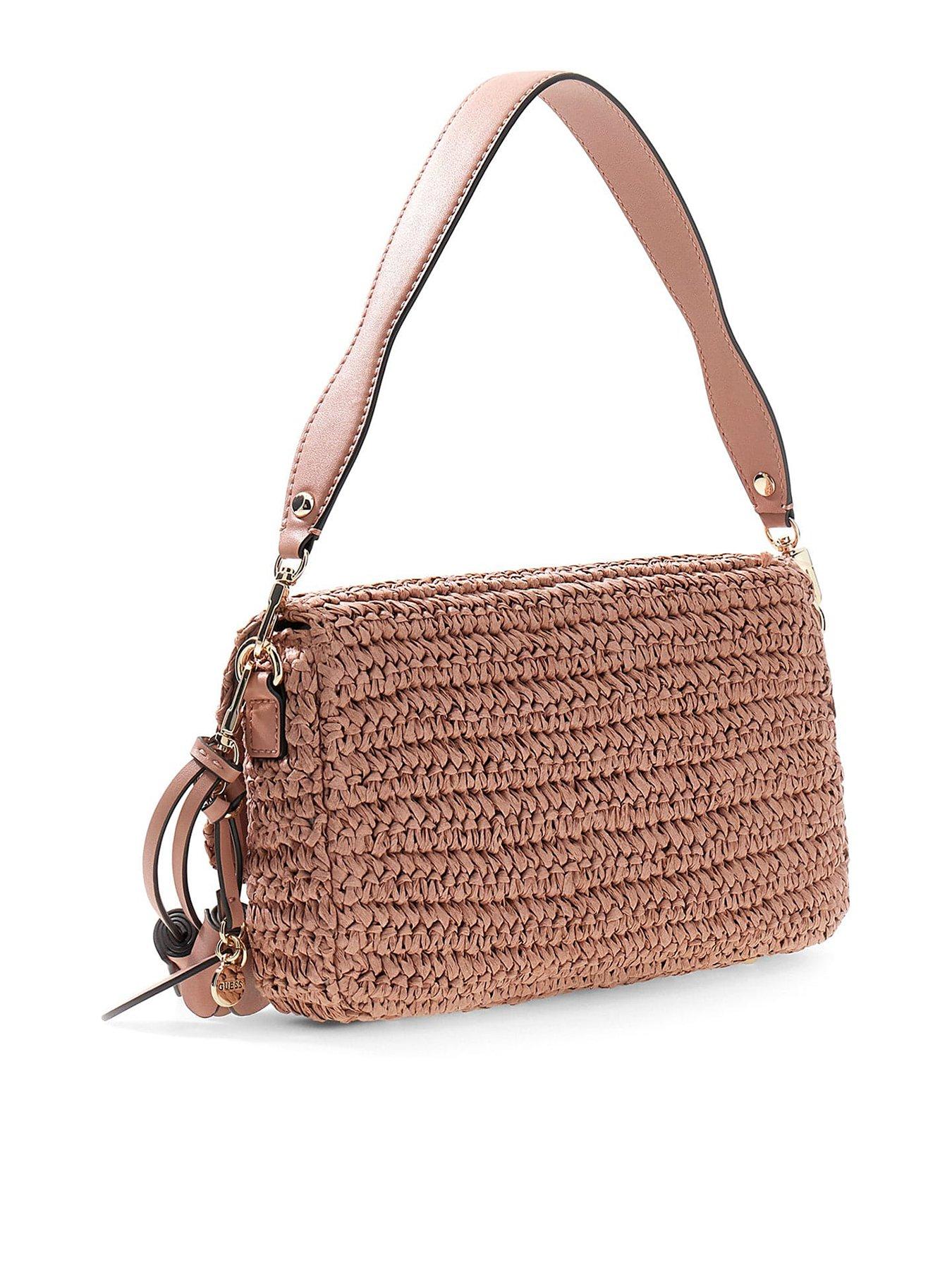 Image 3 of 4 of Guess Ofelia Flap Shoulder Bag - Pink