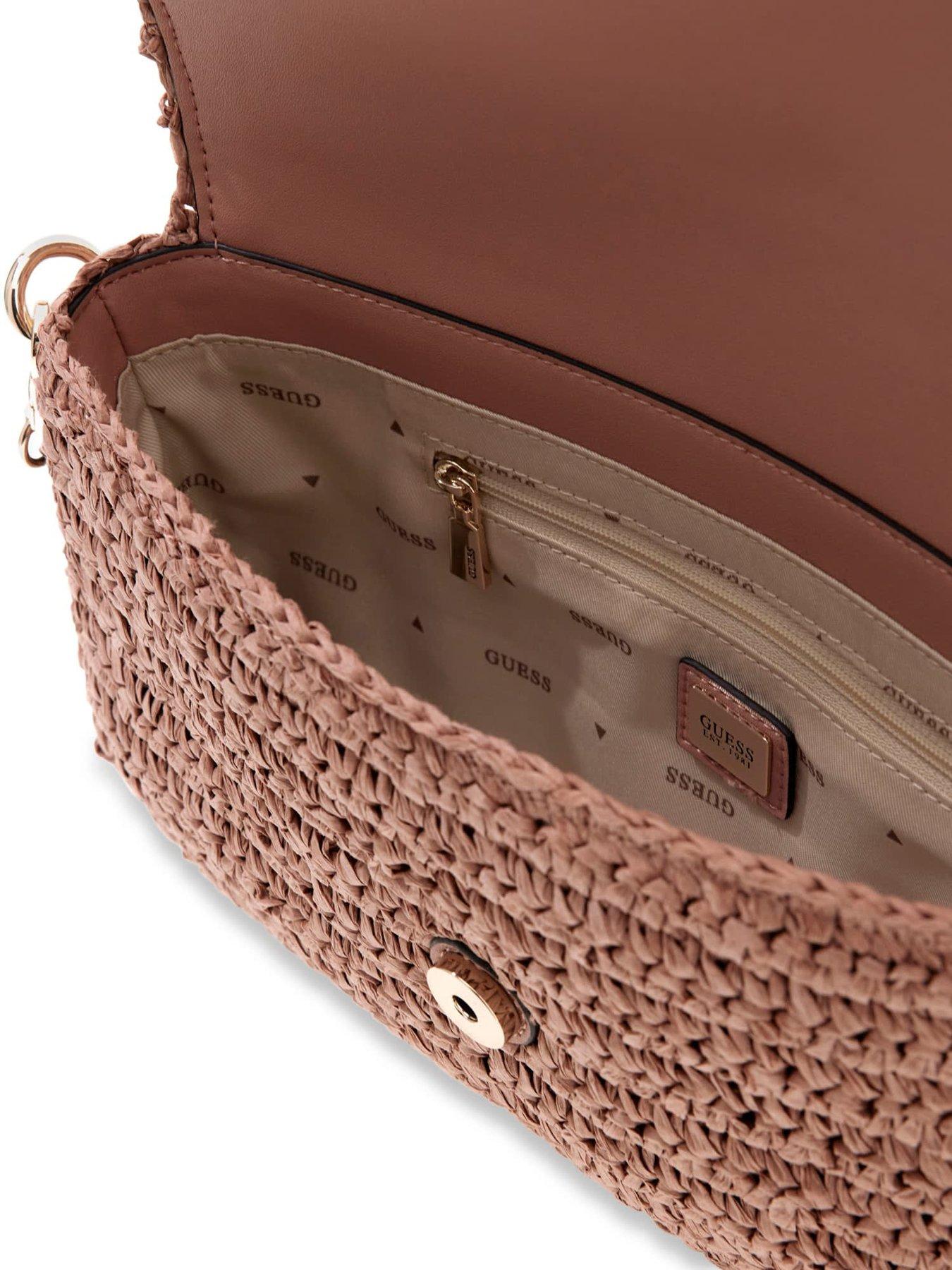 Image 4 of 4 of Guess Ofelia Flap Shoulder Bag - Pink