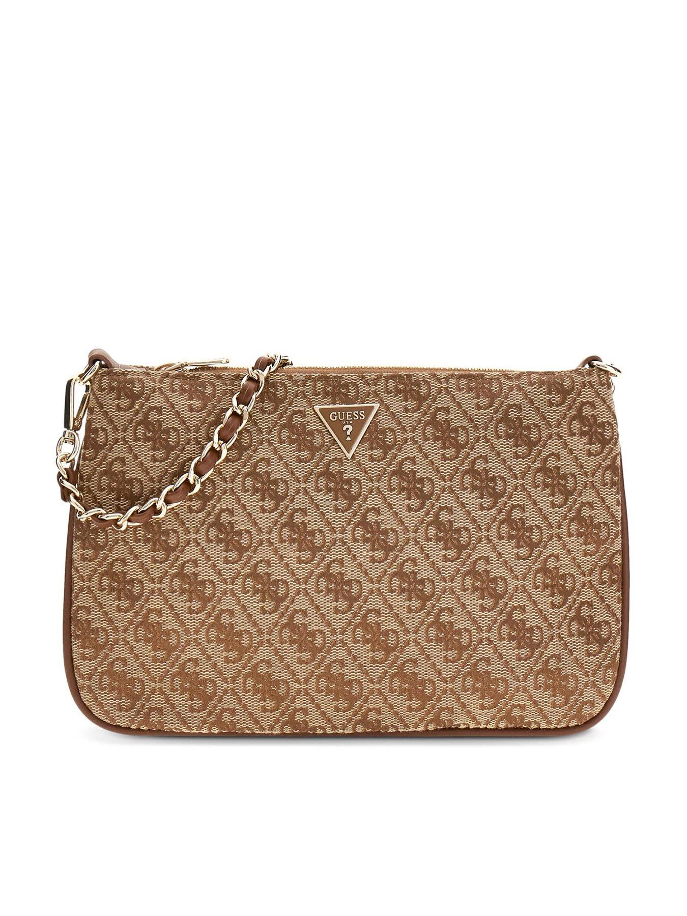 Image 1 of 4 of Guess Flat Pouch - Brown