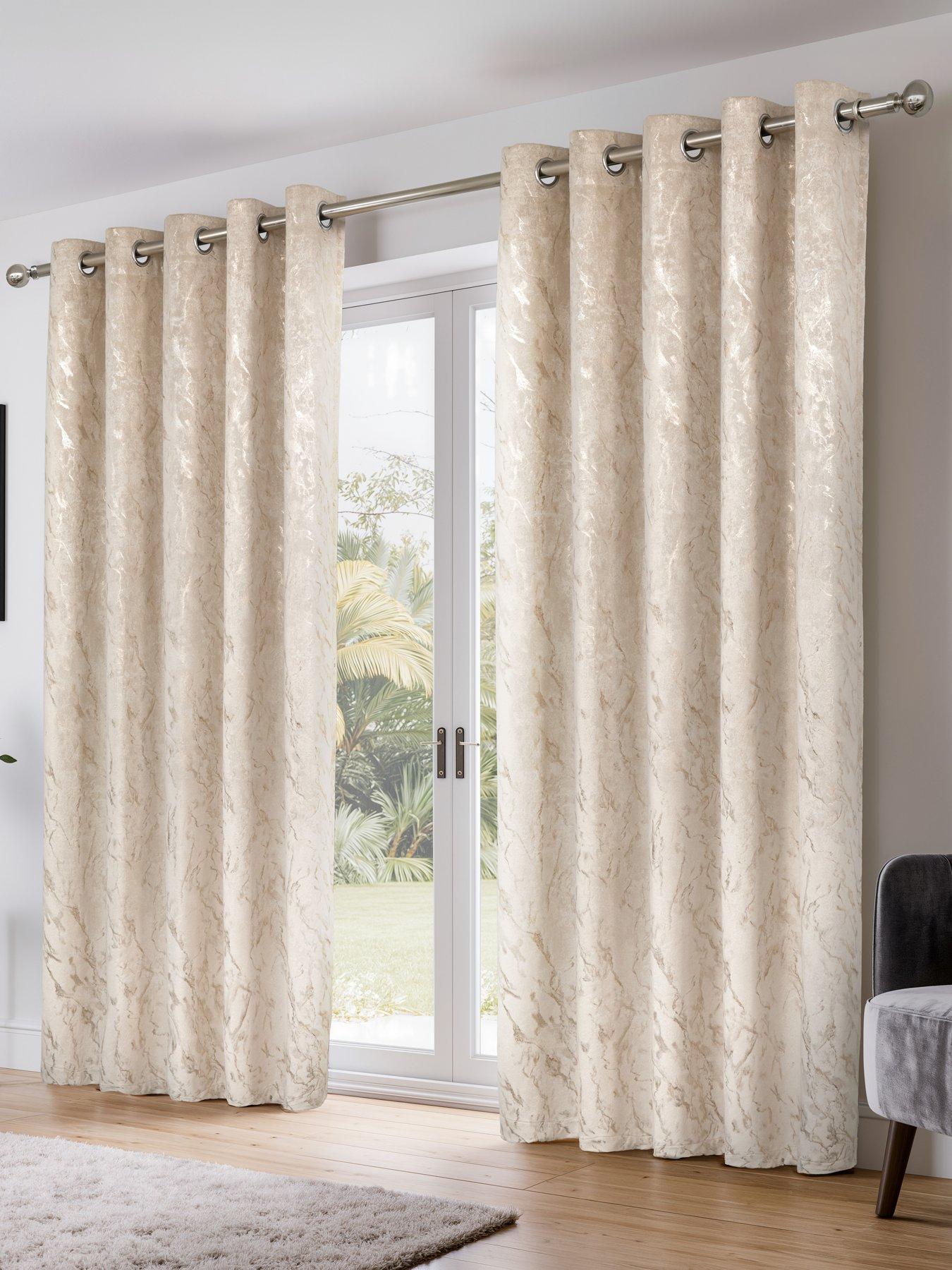 Image 2 of 5 of The Very Collection Mabel Velvet Blackout 90x72 Eyelet