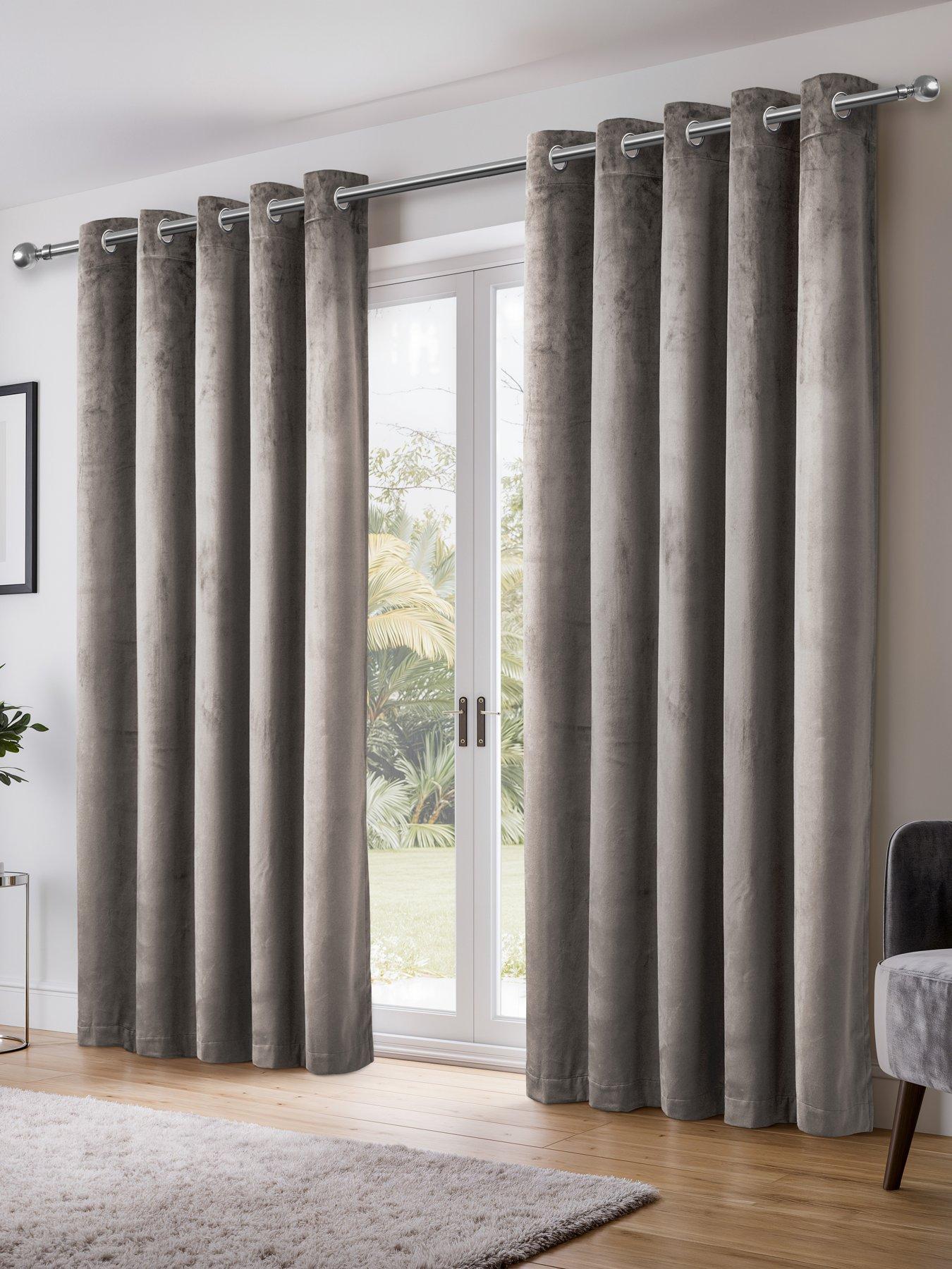 Image 2 of 5 of The Very Collection Dusk Velvet Blackout 66x72 Eyelet