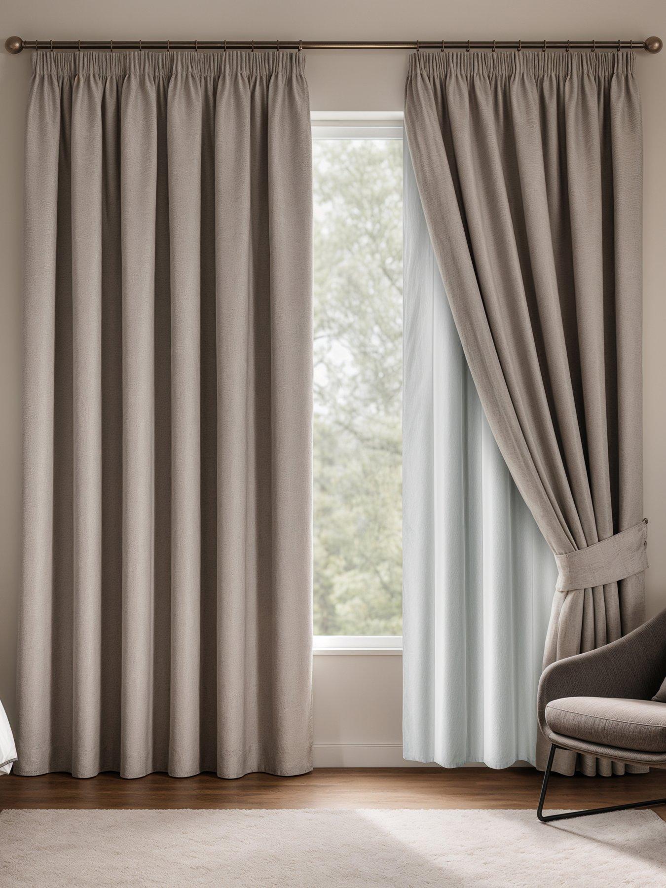 The Very Collection Quilted Thermal Curtain Linings 66x69 Pencil Pleat