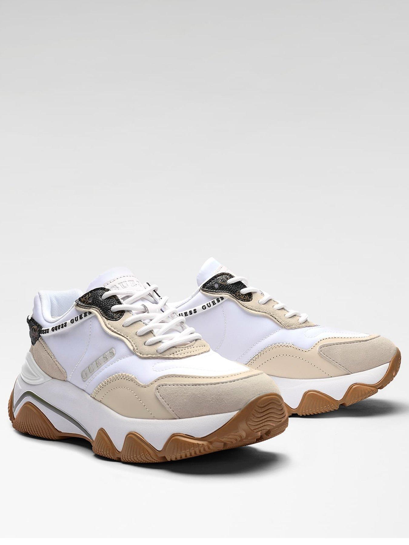 Image 2 of 5 of Guess Micola Chunky Trainer - White