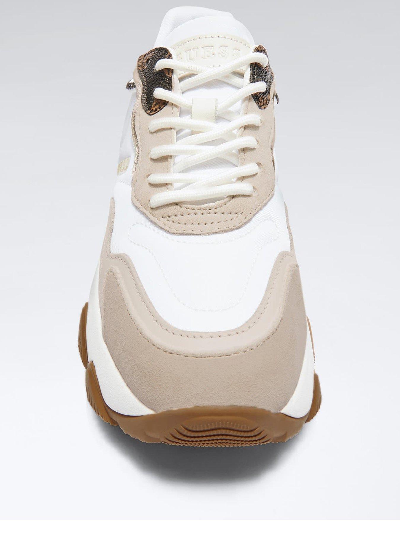 Image 3 of 5 of Guess Micola Chunky Trainer - White