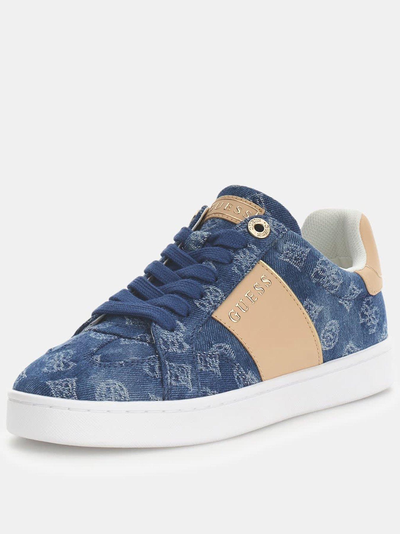 Image 1 of 5 of Guess Jrone11 Denim Trainer