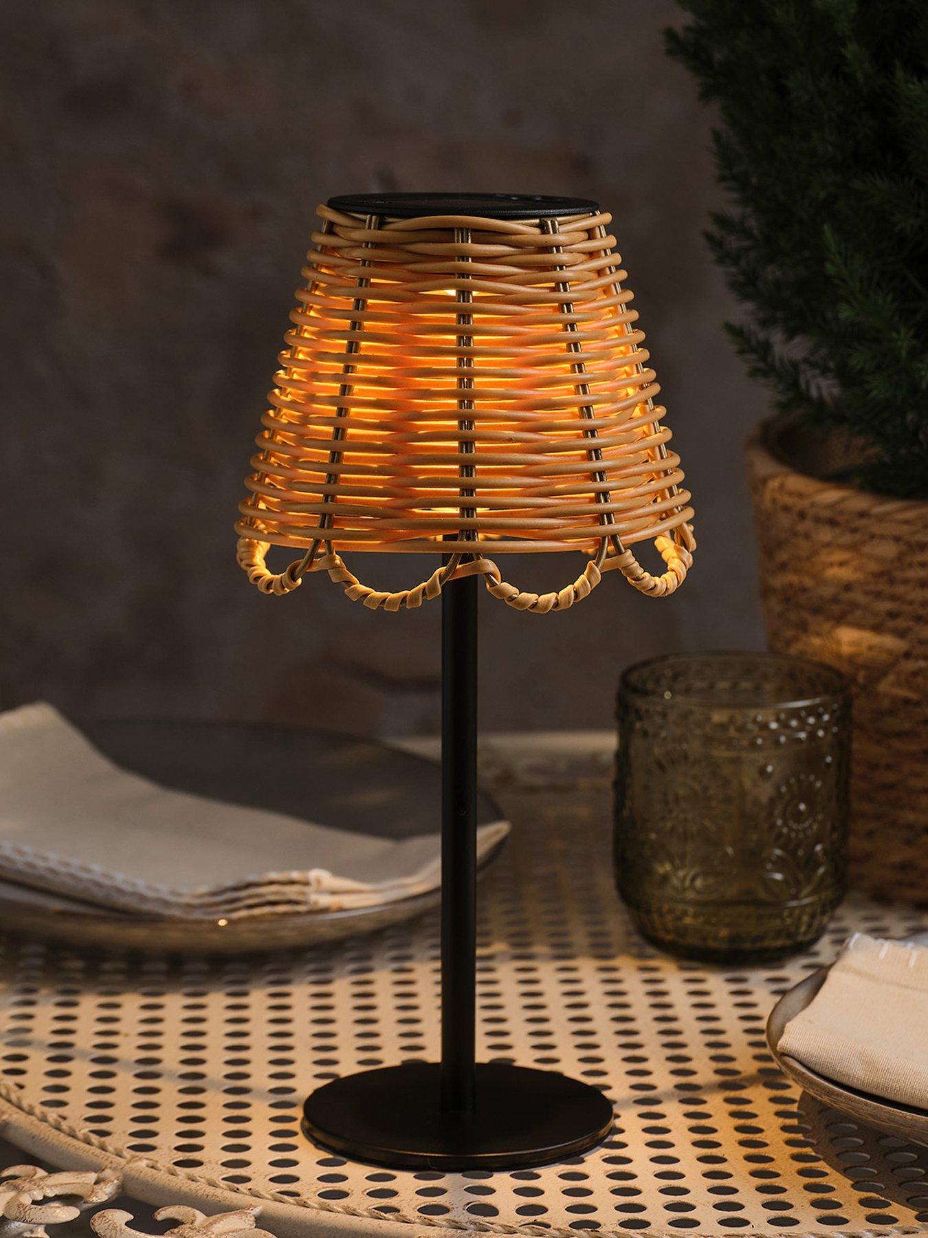lights4fun-solar-table-lamp-bamboo-tbcfront