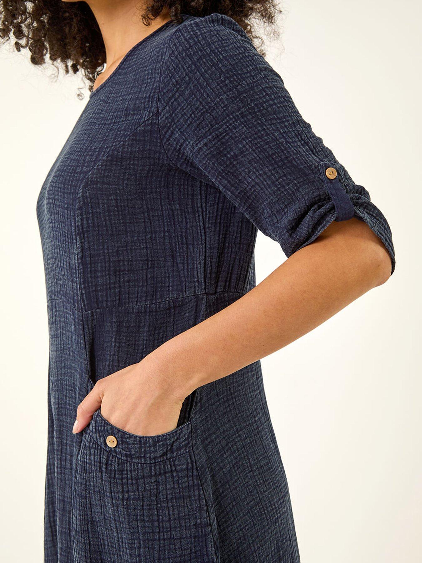 roman-textured-a-line-midi-dressdetail