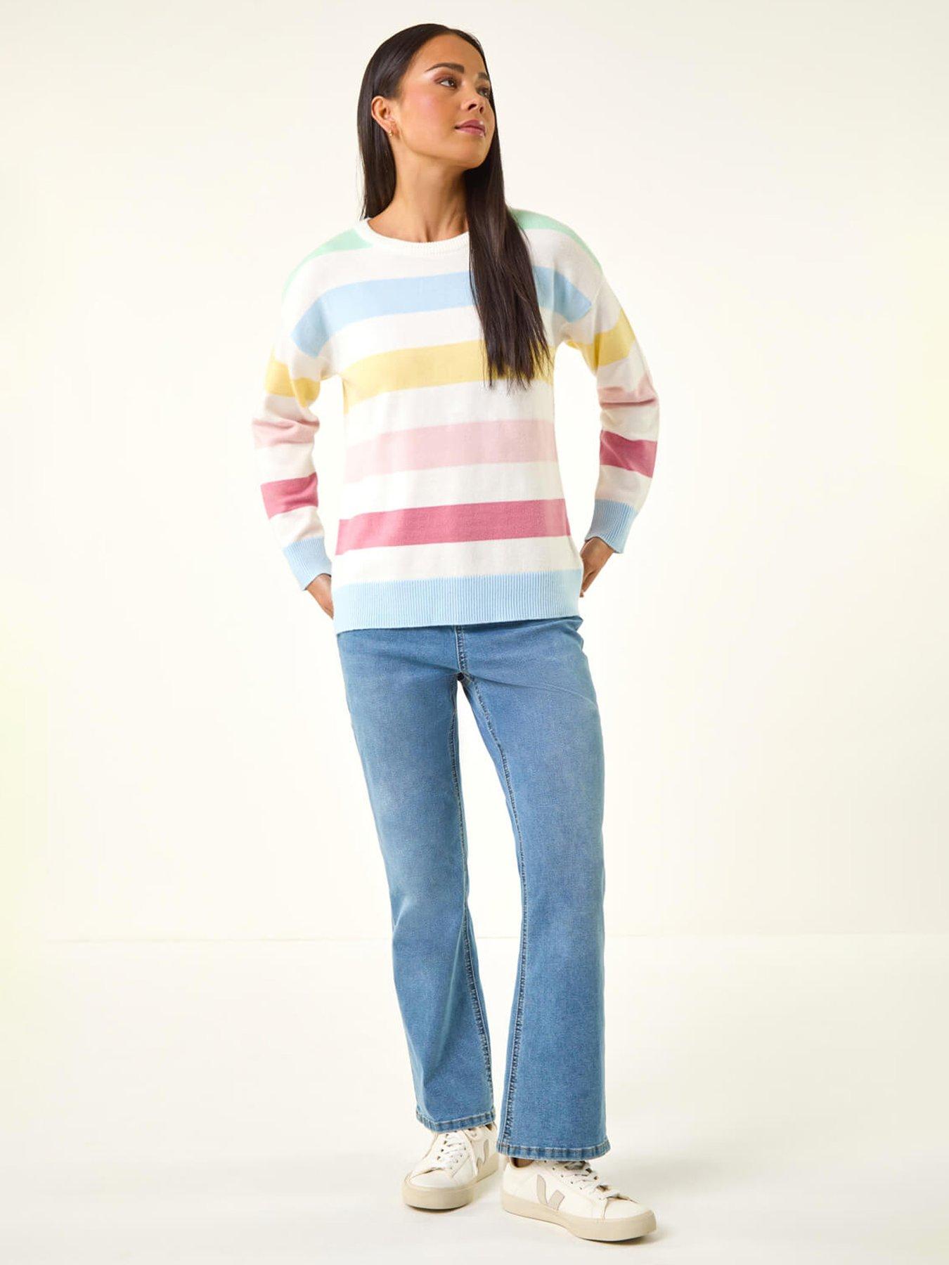 roman-petite-stripe-knit-jumperback
