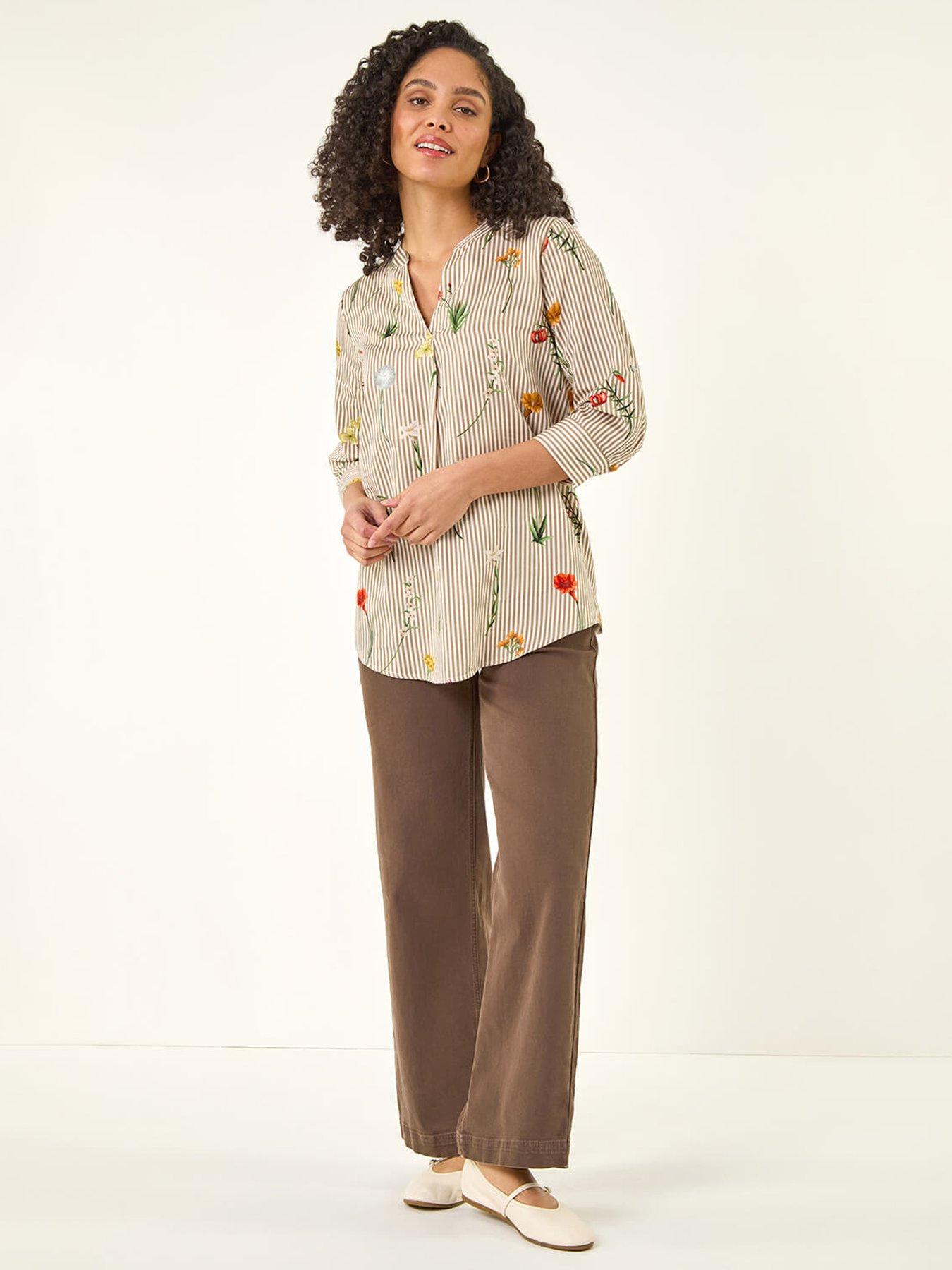 roman-floral-stripe-pleated-topback