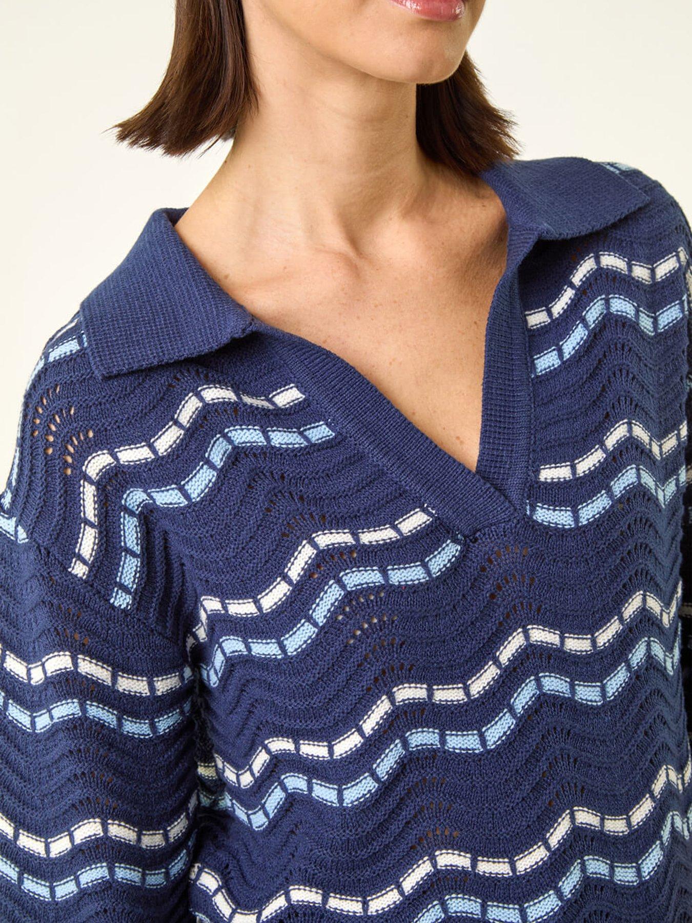 roman-stripe-wave-knit-polo-topdetail