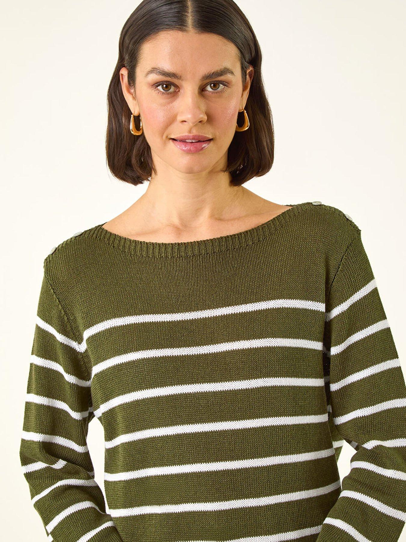 roman-slash-neck-stripe-knit-jumperoutfit