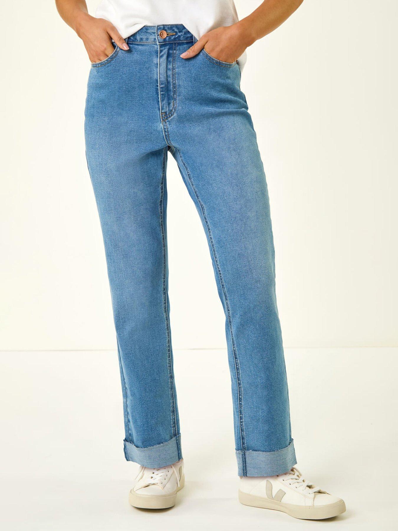 Roman Petite Turn Up Pocket Jeans