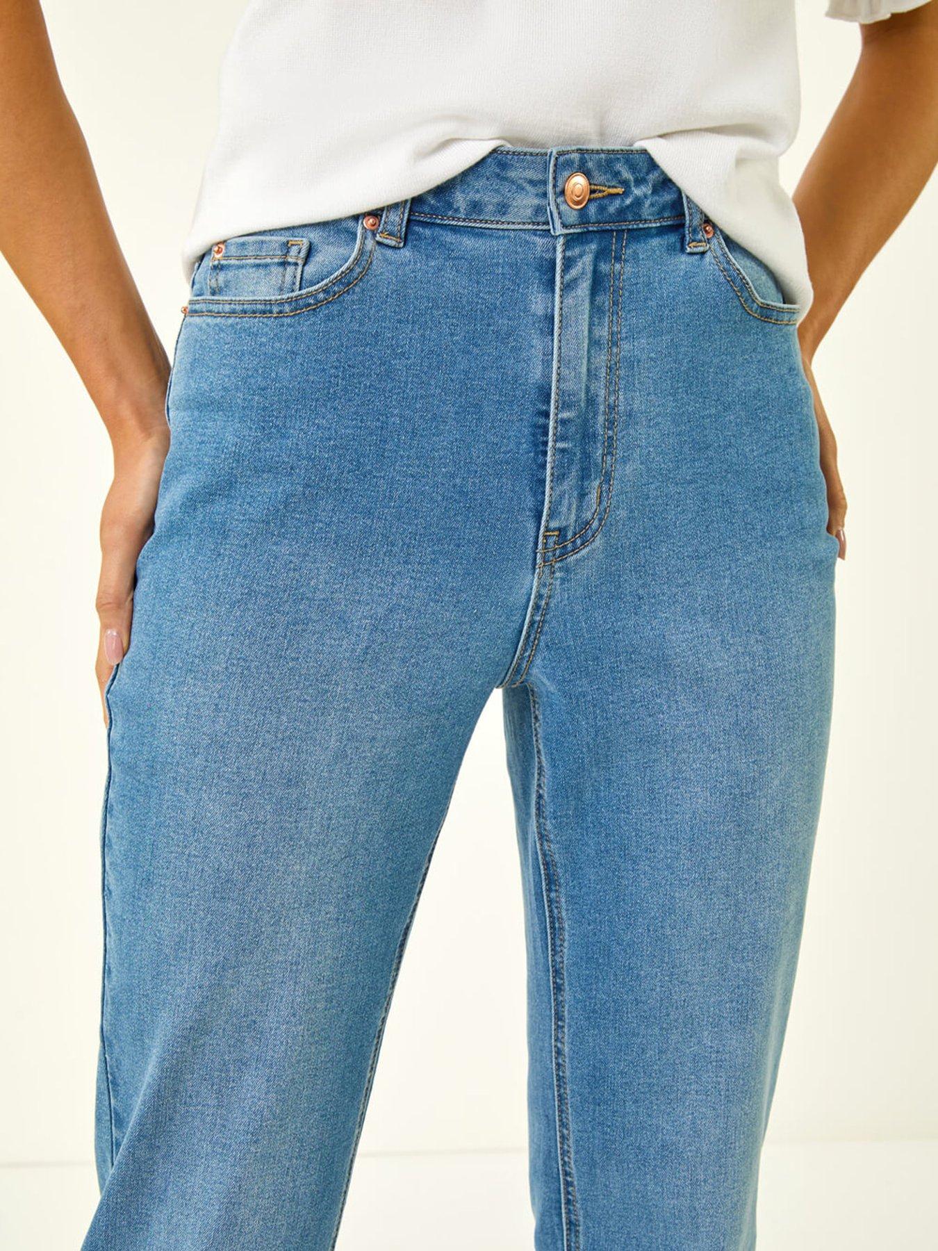 Image 5 of 5 of Roman Petite Turn Up Pocket Jeans