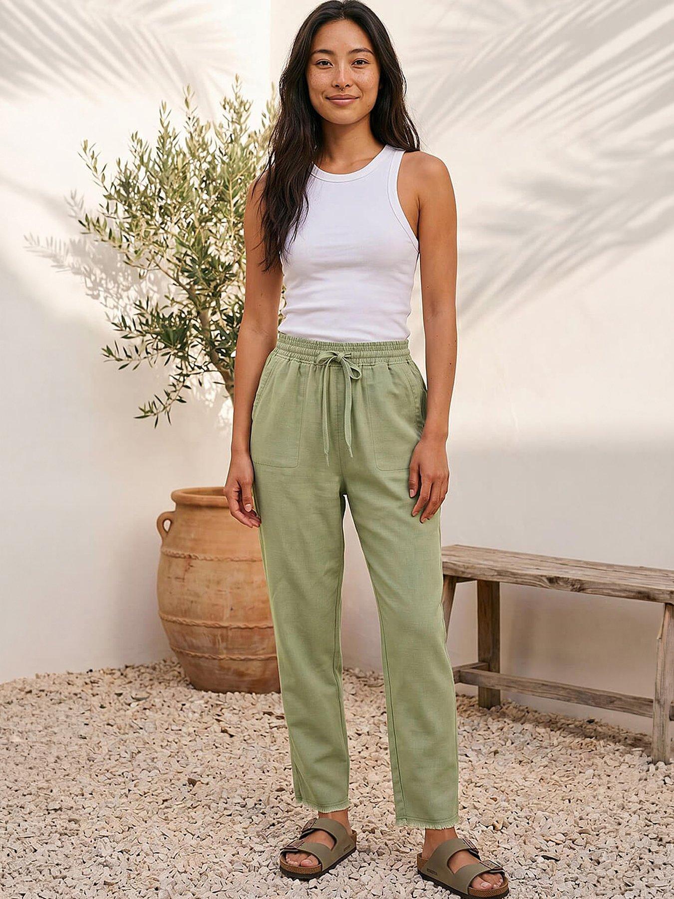 Roman Petite Elasticated Waist Trouser