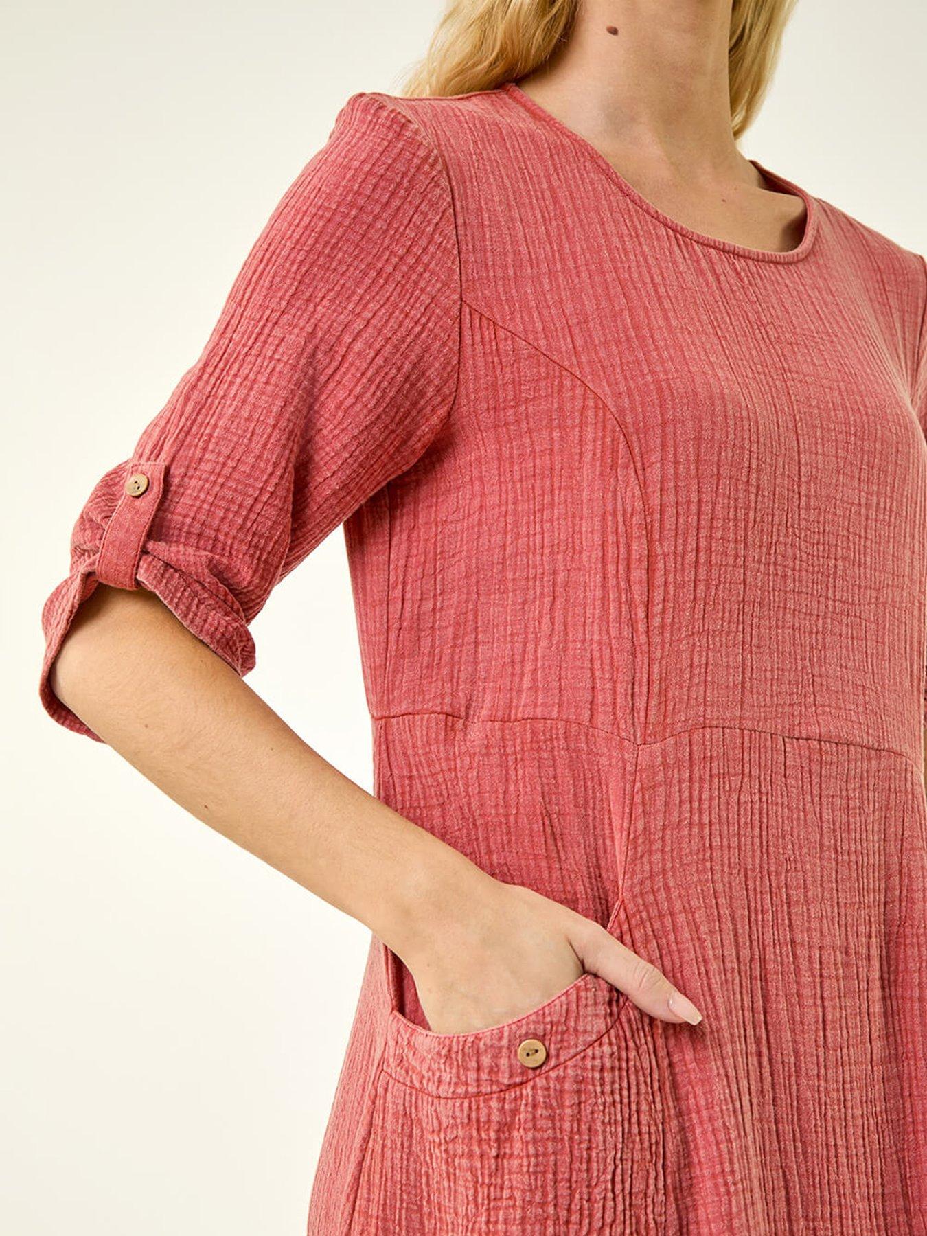 roman-textured-a-line-midi-dressdetail