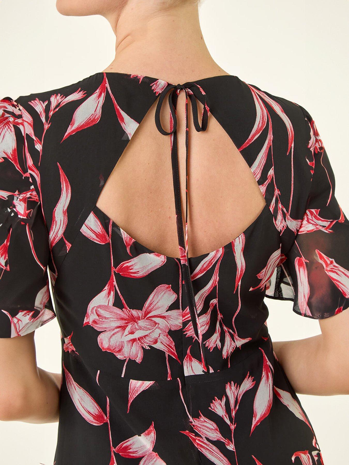 roman-floral-flutter-sleeve-dressstillFront