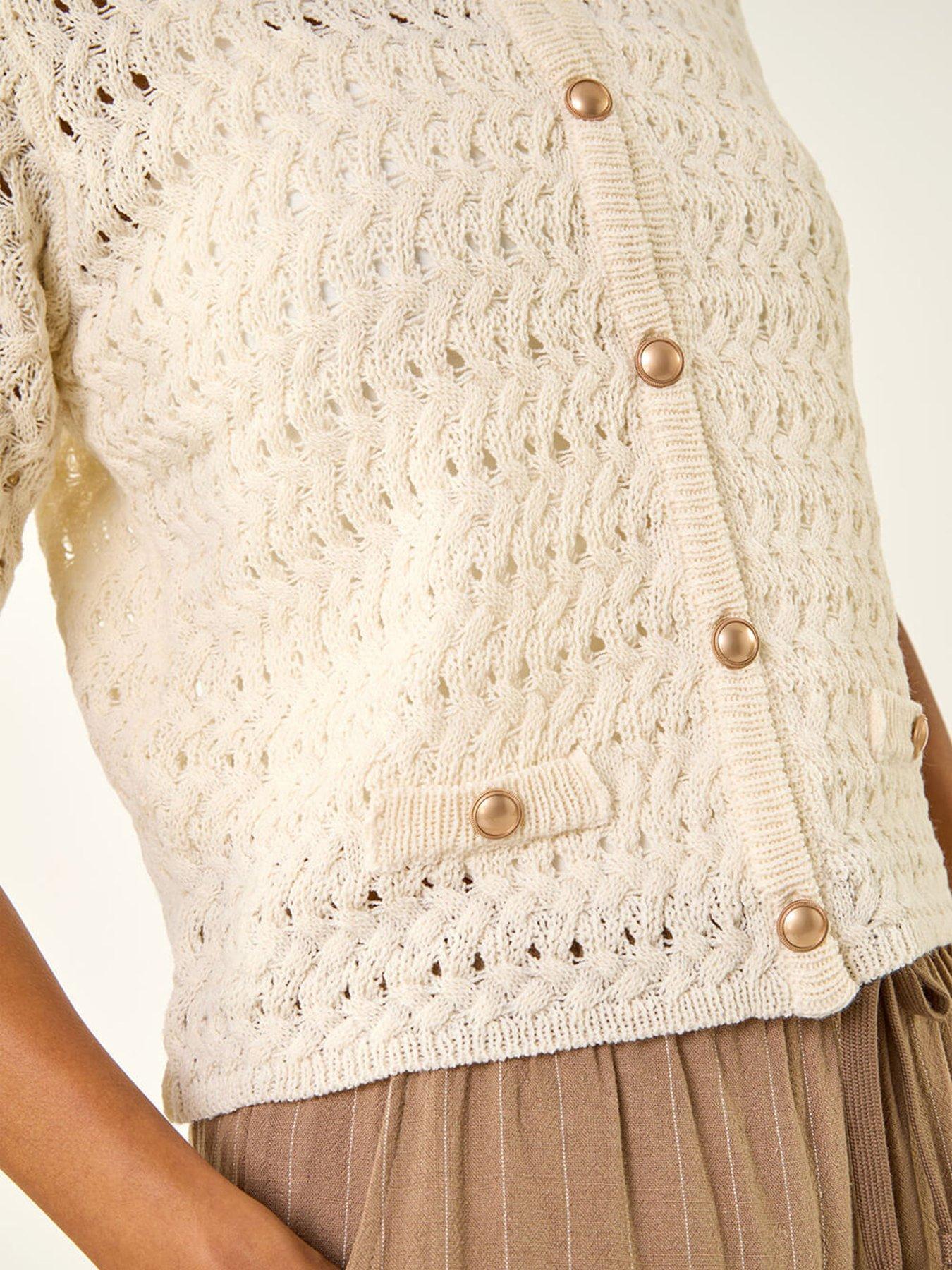 roman-pointelle-v-neck-knit-cardigandetail