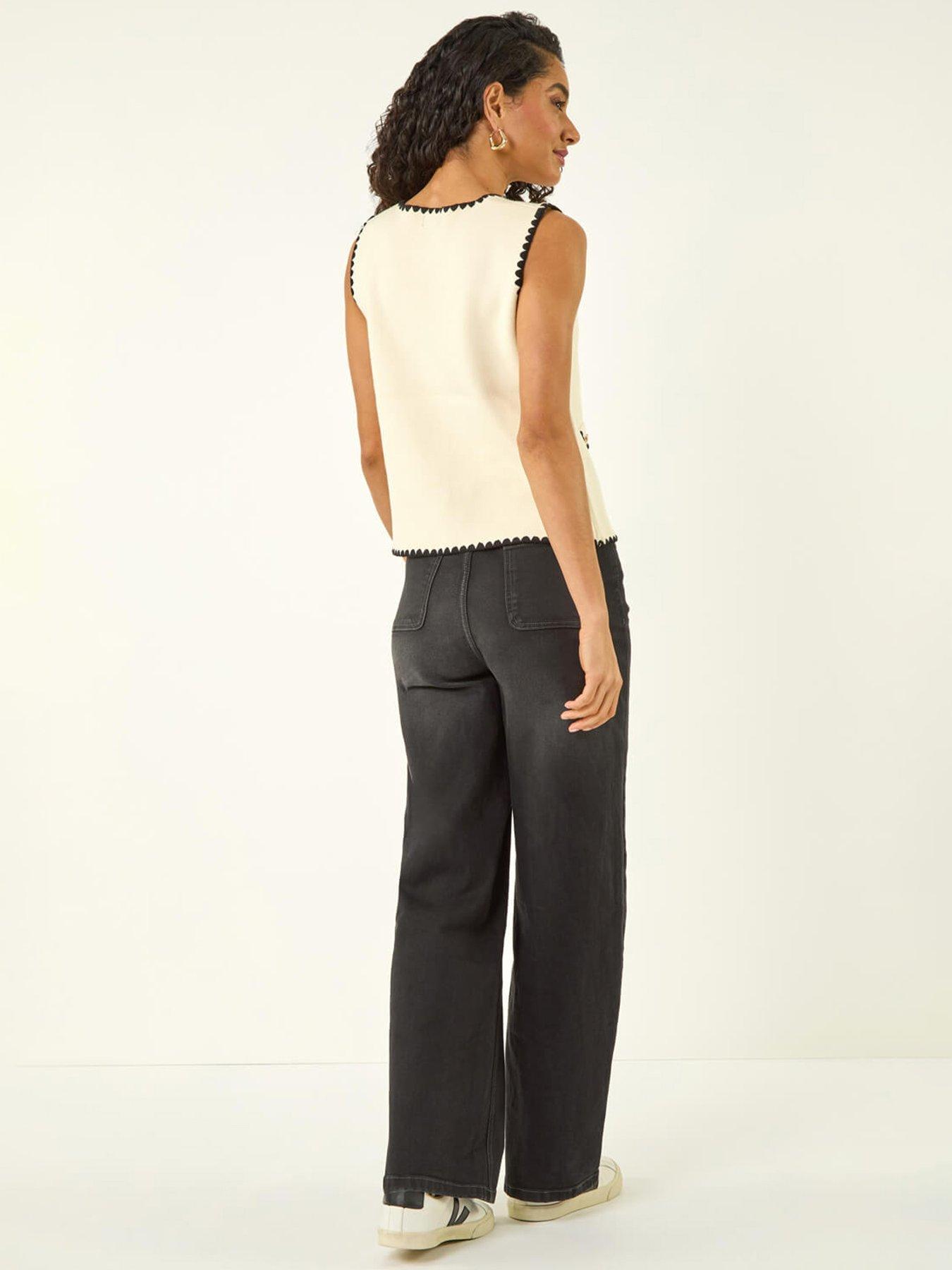 roman-dusk-contrast-knit-waistcoatstillFront