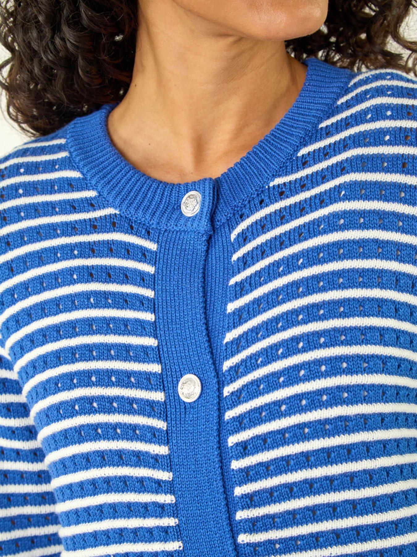 roman-dusk-stripe-button-knit-cardigandetail