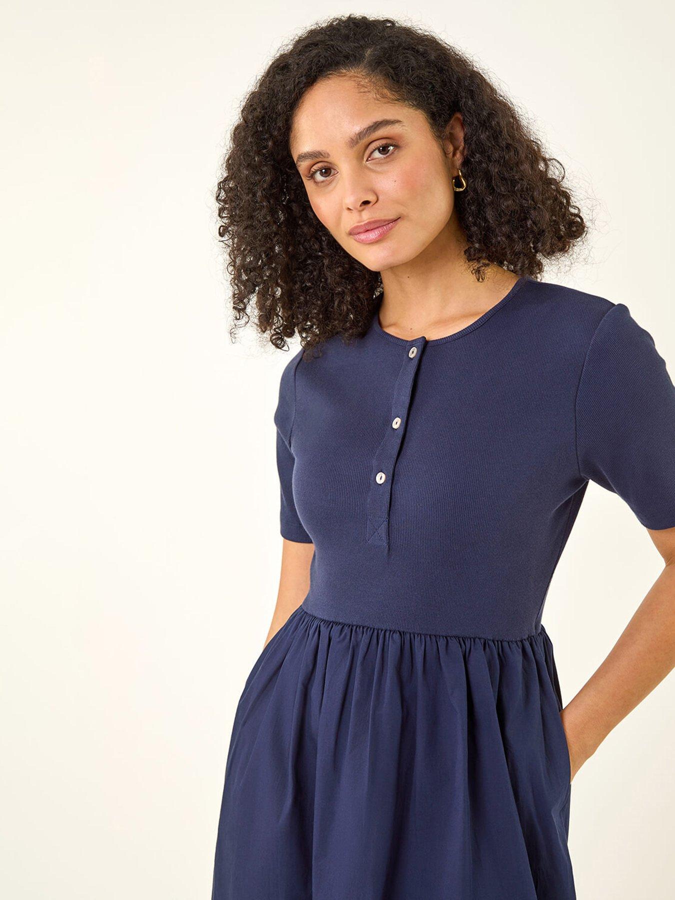 roman-buttoned-pocket-stretch-midi-dressoutfit