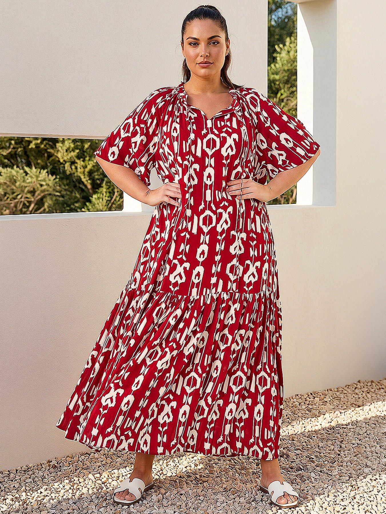 roman-curve-printed-woven-maxi-dressfront