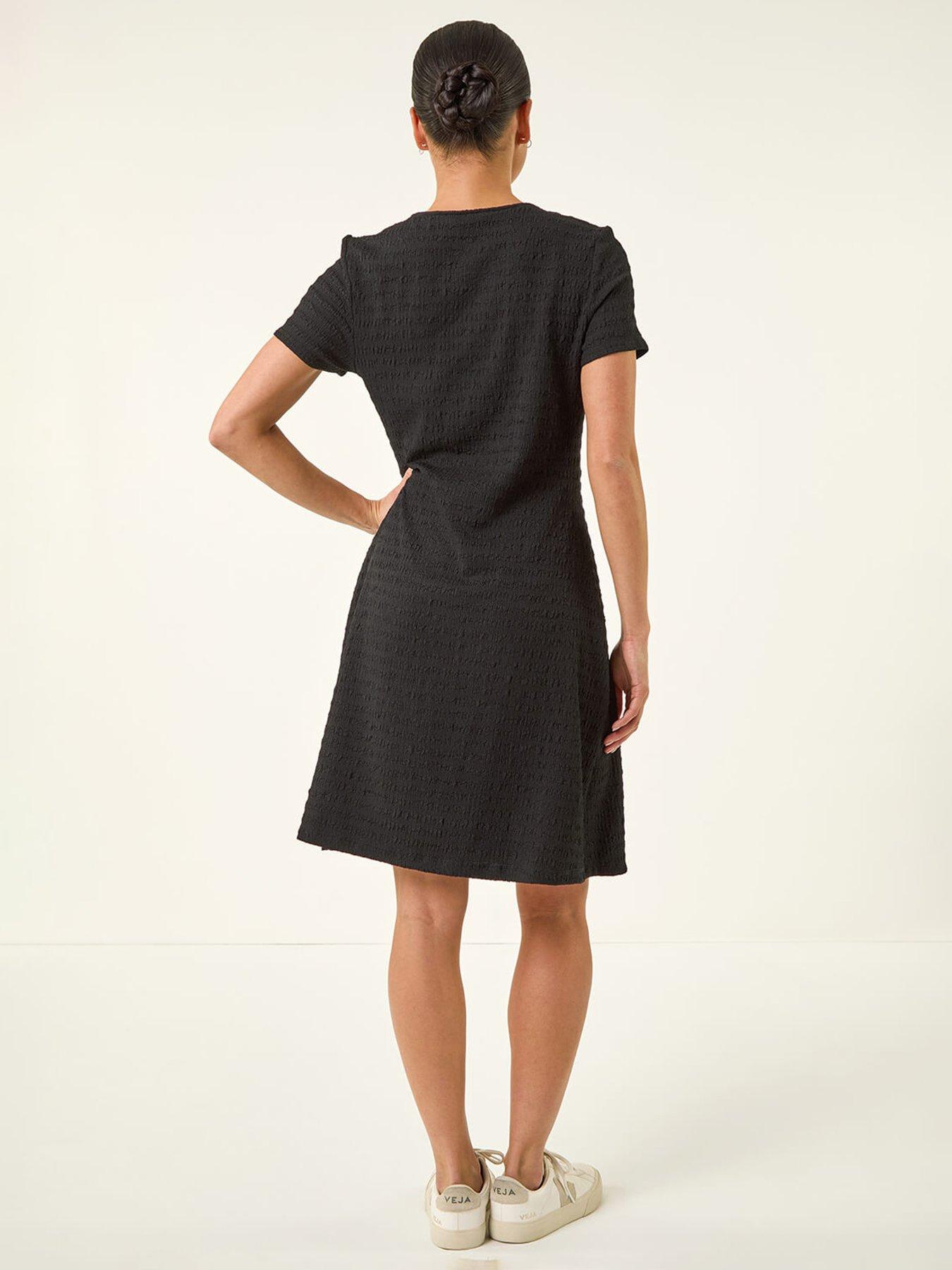 roman-petite-textured-twist-front-dressstillFront