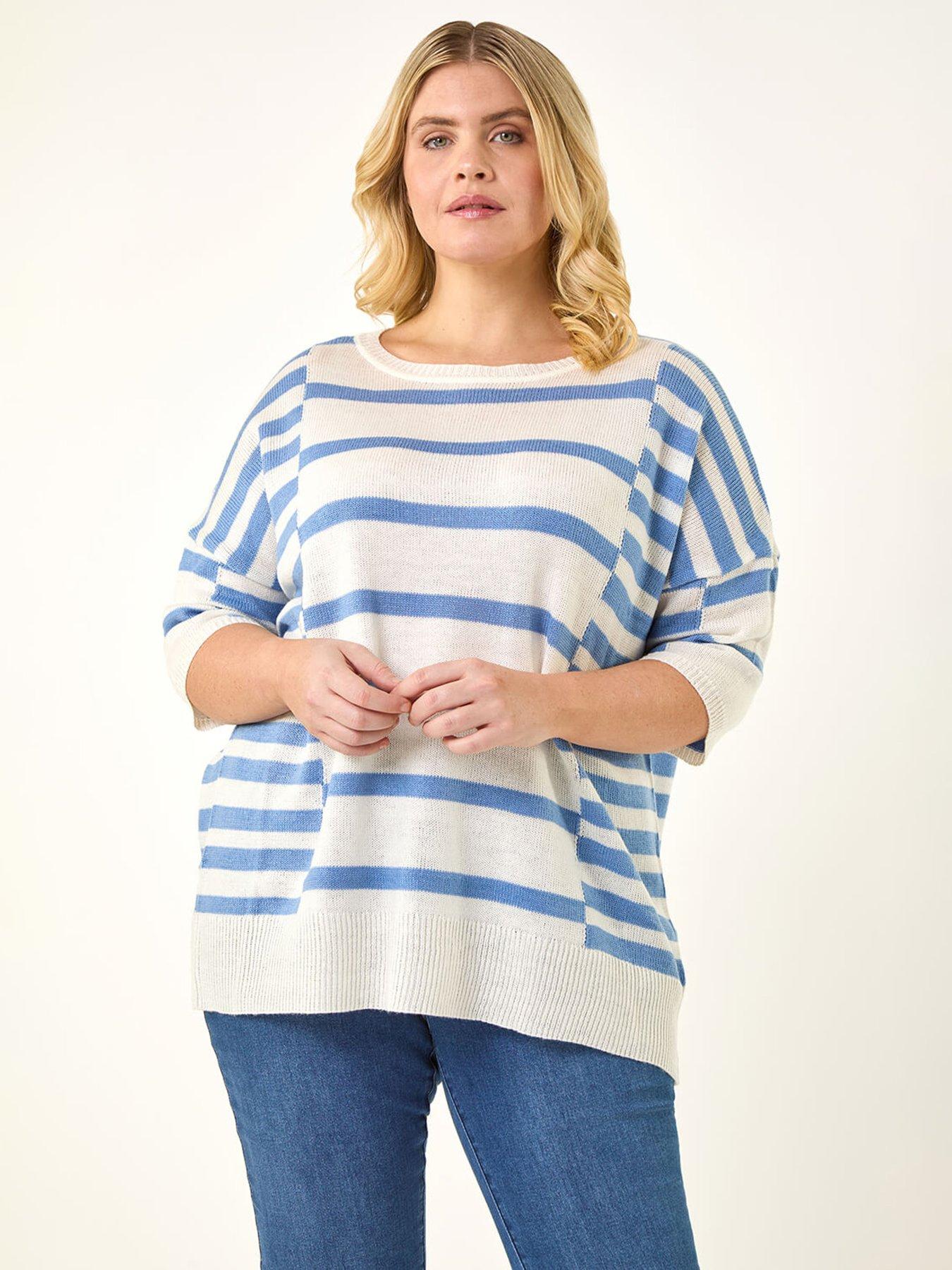 roman-curve-stripe-knit-jumperfront