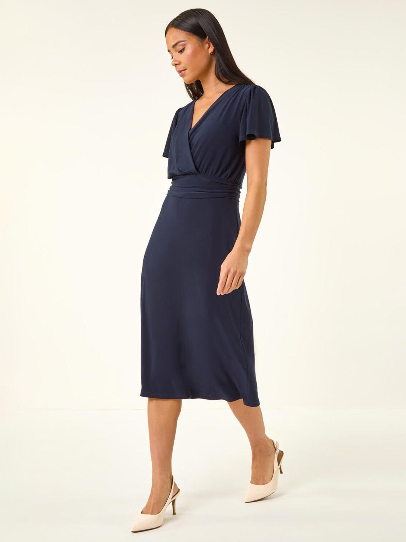 roman-petite-crossover-stretch-dressfront
