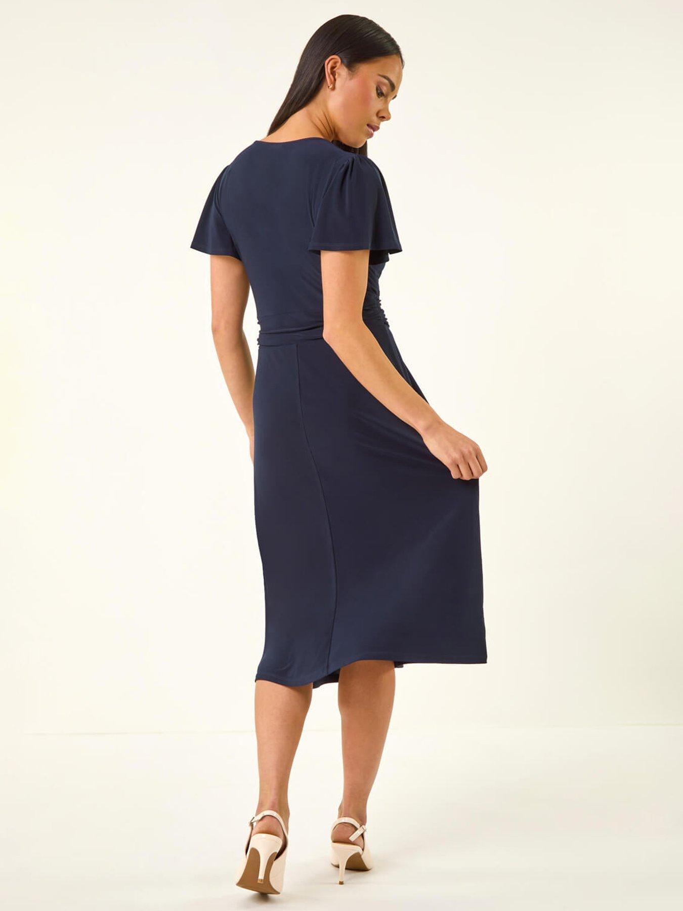 roman-petite-crossover-stretch-dressstillFront