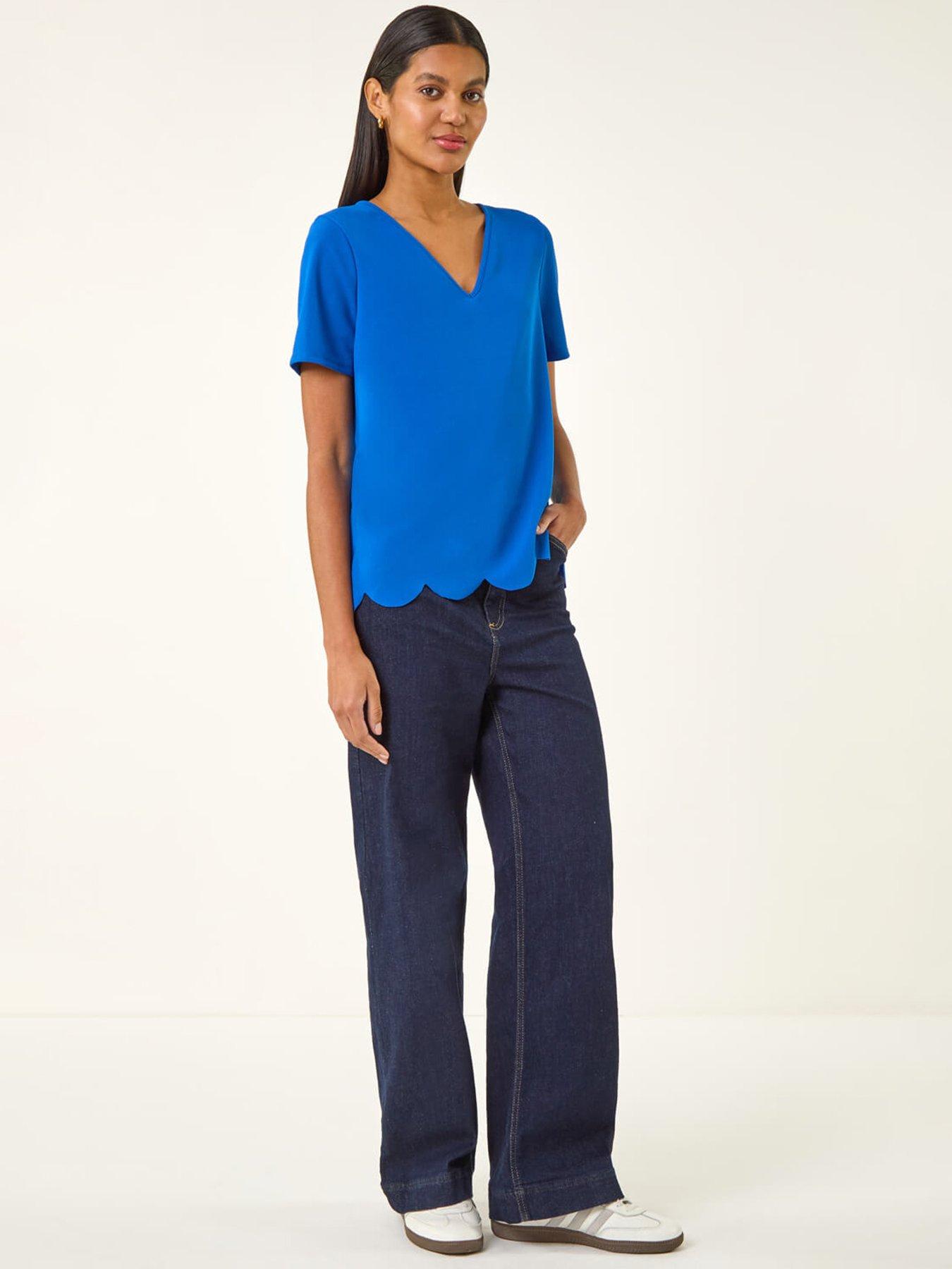 roman-scalloped-hem-v-neck-t-shirtback