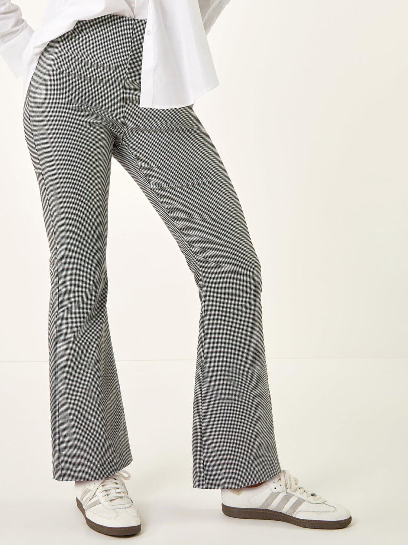 roman-dogtooth-stretch-wide-leg-trouserfront