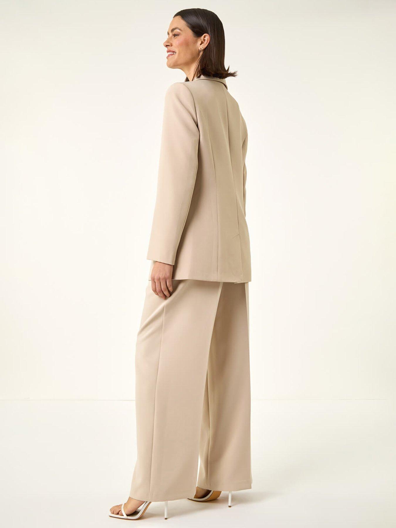 Image 2 of 5 of Roman Single Breasted Stretch Blazer