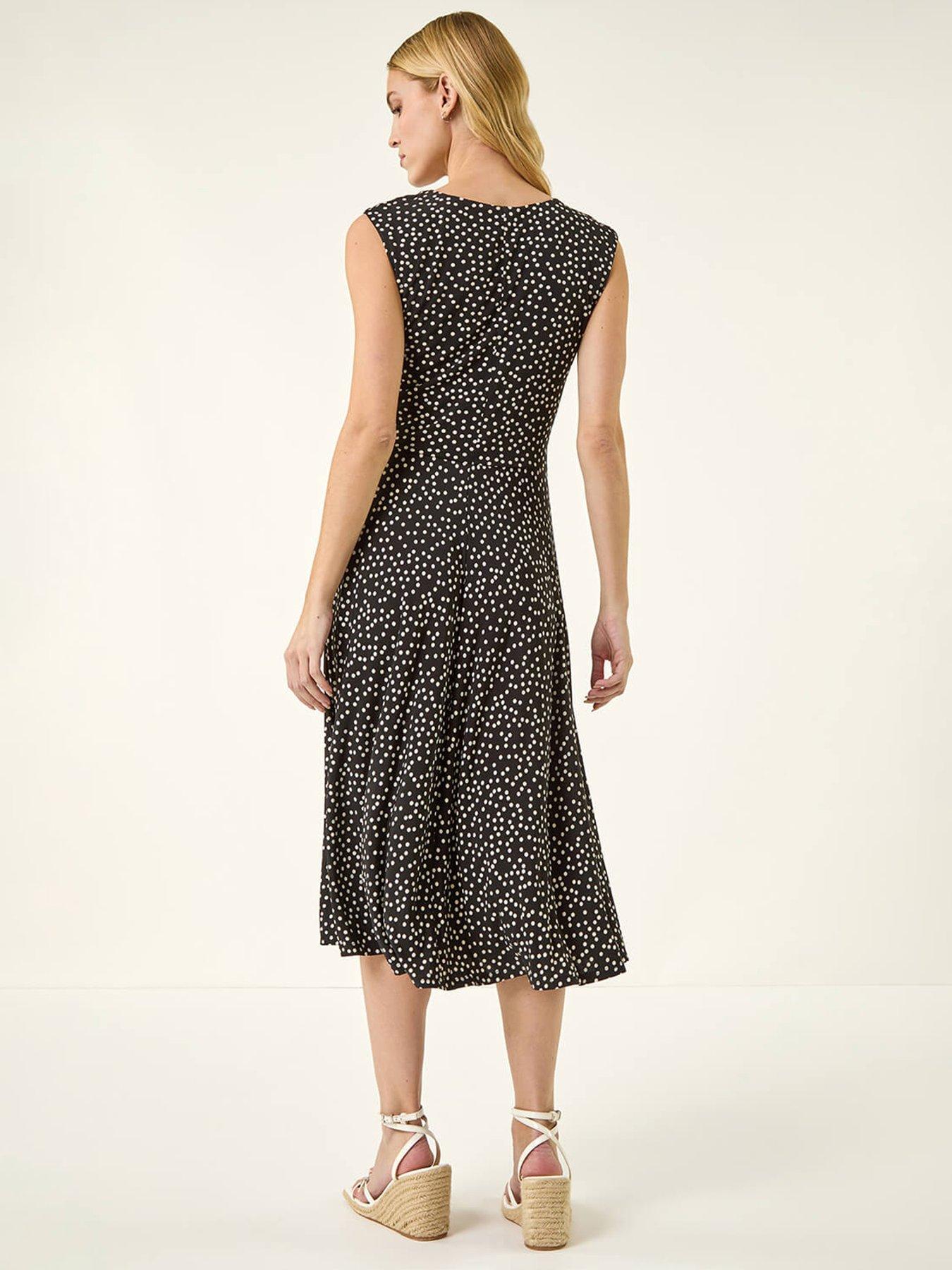 roman-spot-print-twist-front-dressstillFront
