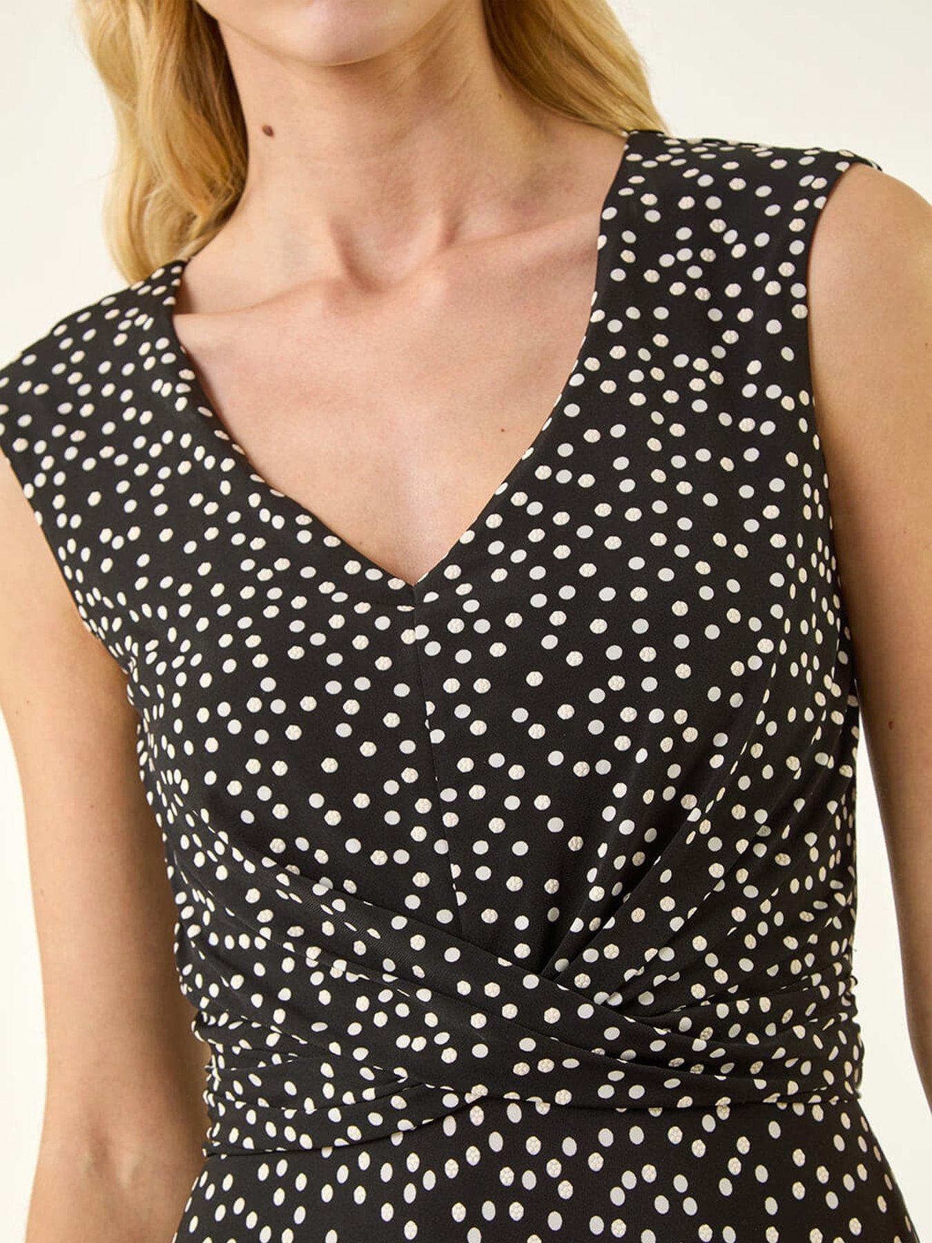roman-spot-print-twist-front-dressdetail