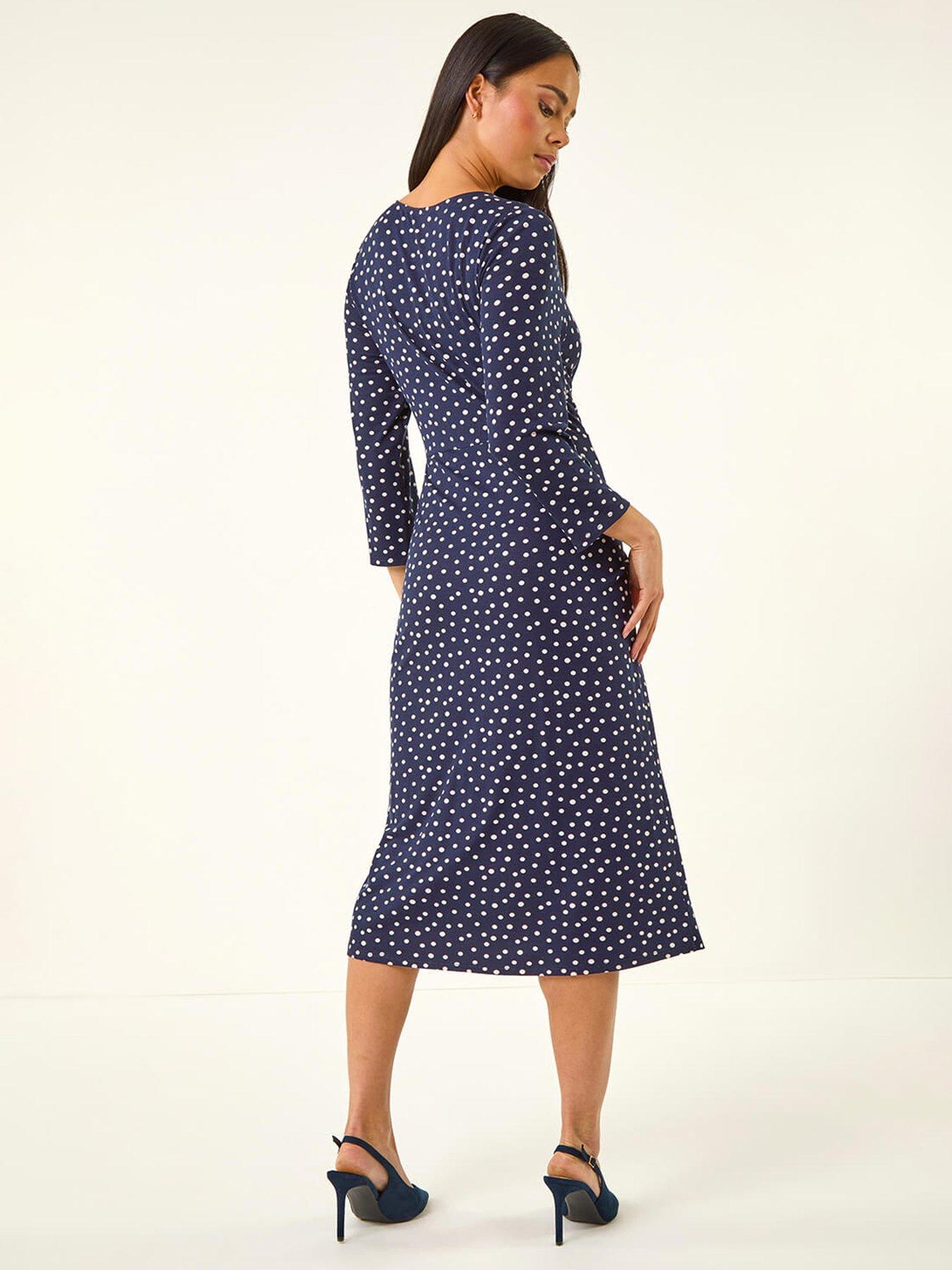 roman-petite-spot-front-knot-dressstillFront