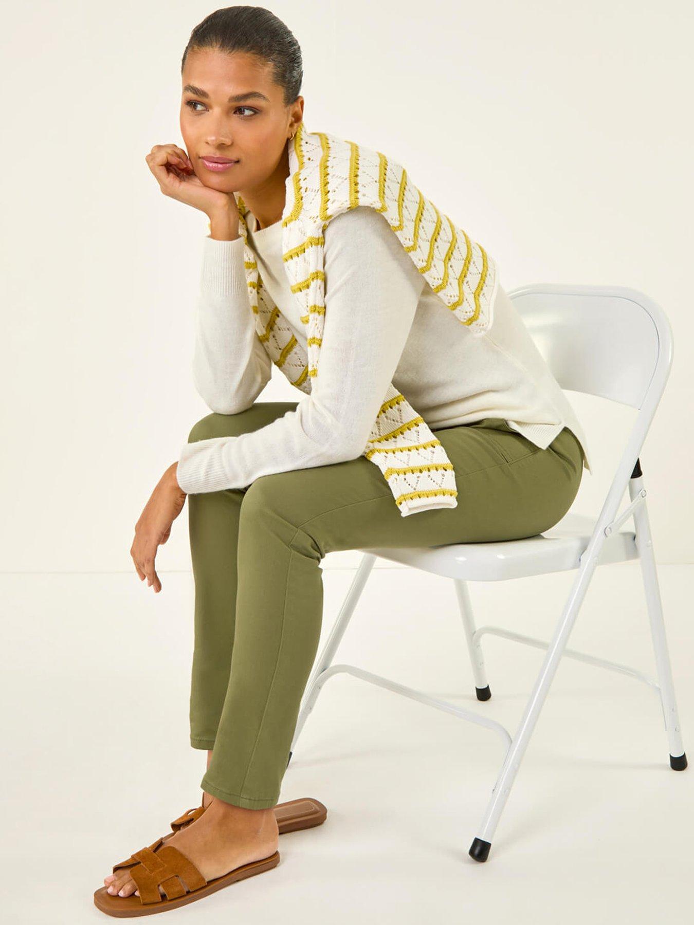 Image 4 of 5 of Roman Utility Stretch Jegging Trouser