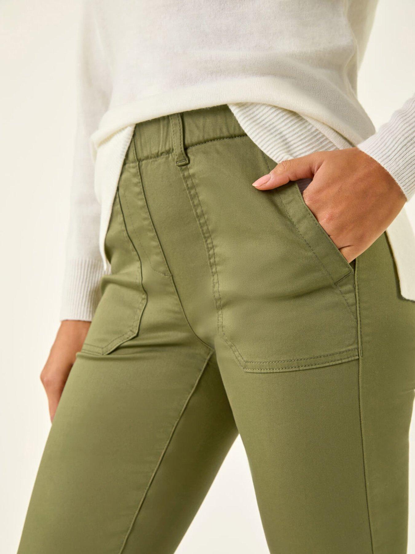 Image 5 of 5 of Roman Utility Stretch Jegging Trouser
