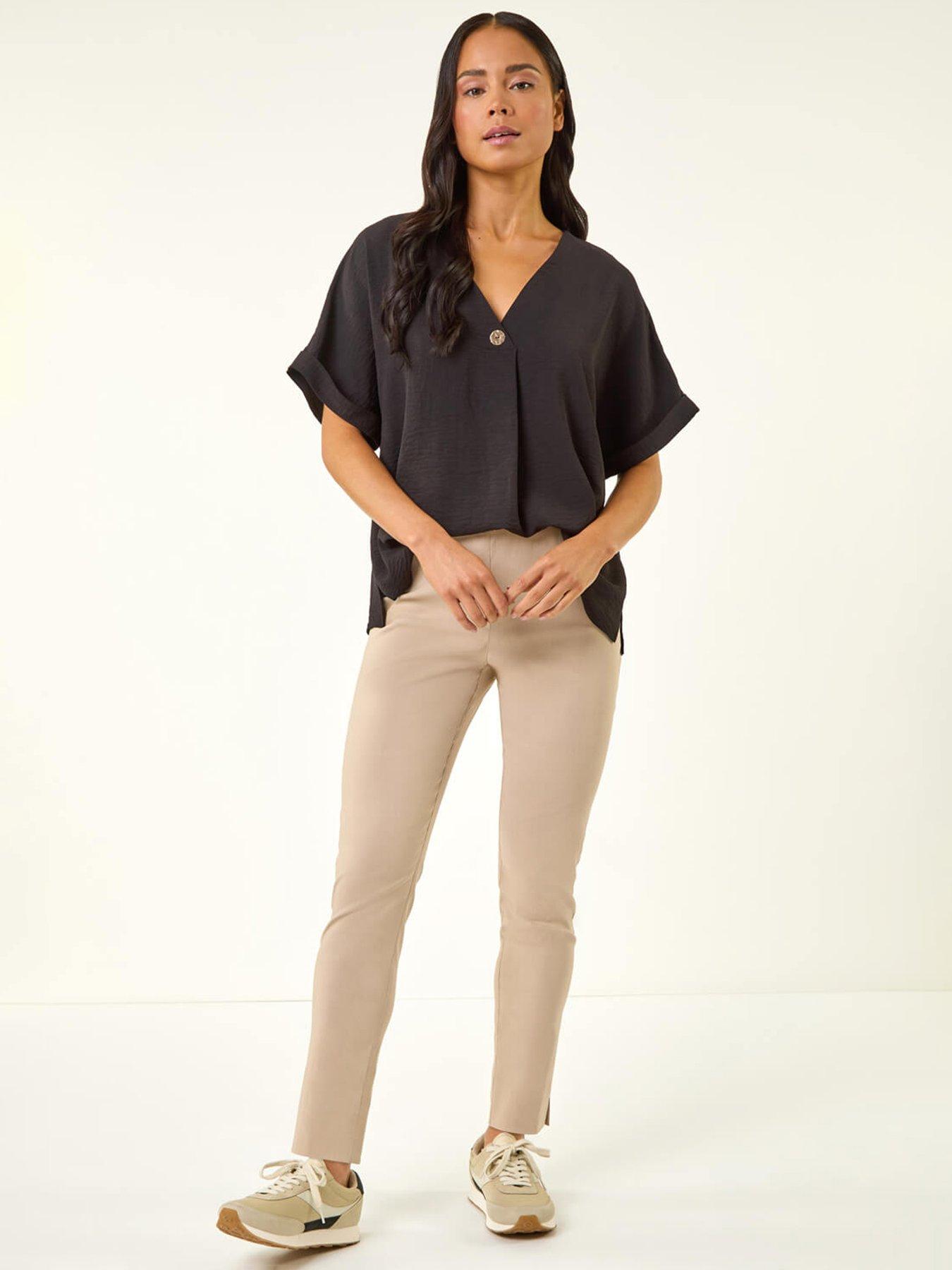 roman-petite-bengaline-stretch-trouserfront