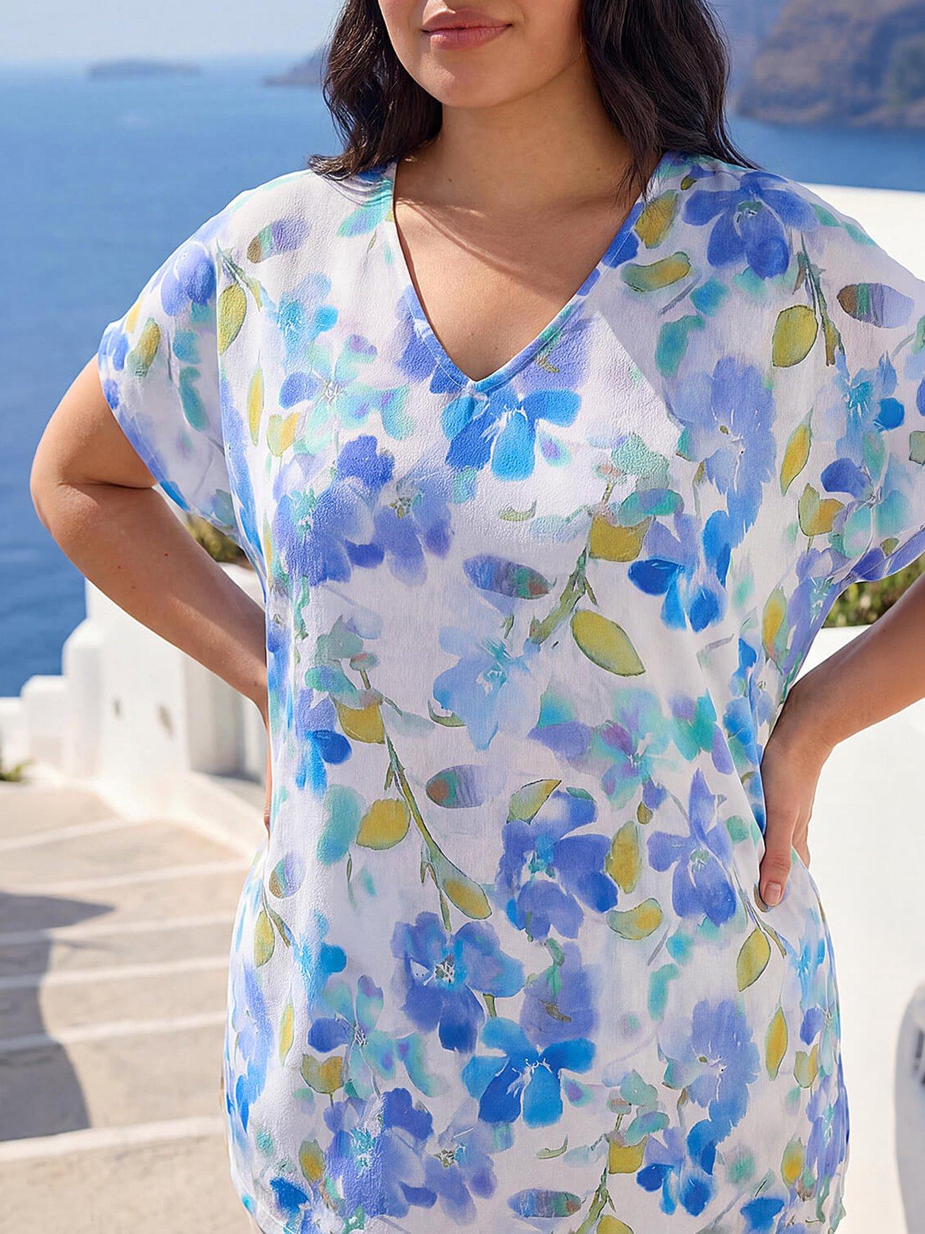 Image 2 of 4 of Roman Curve Digital Floral Tp